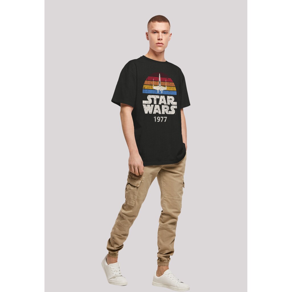 F4NT4STIC T-Shirt »Star Wars X-Wing Trip 1977 T«