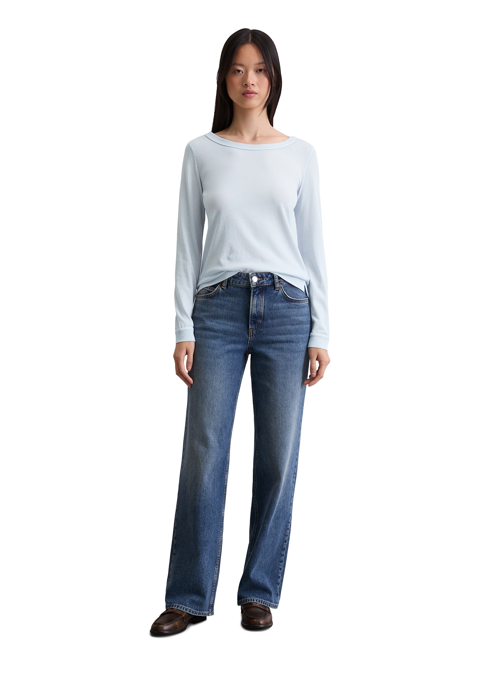 Marc O'Polo Langarmshirt »aus Organic Cotton«