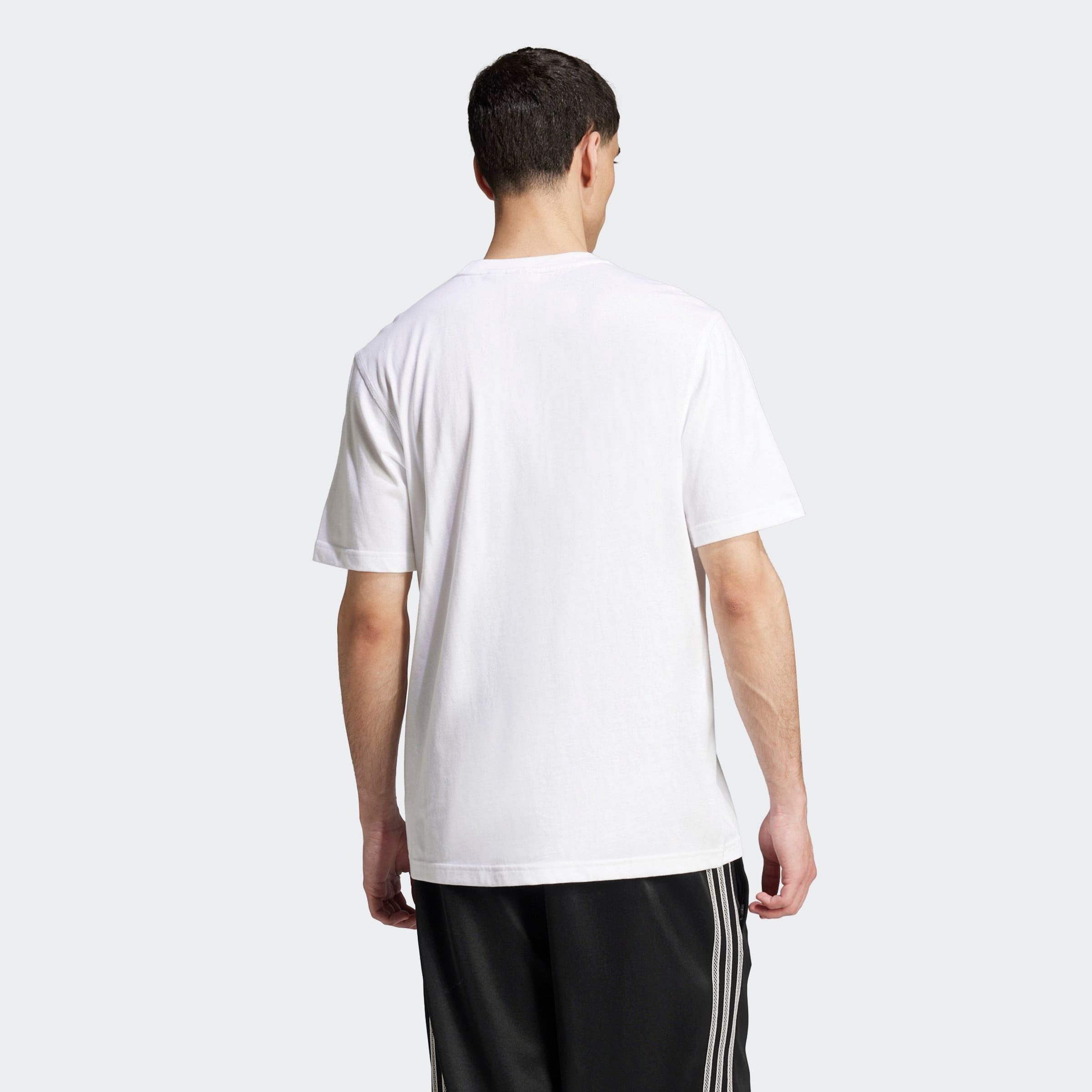 adidas Originals T-Shirt »TREFOIL ESS TEE«, drei Streifen Essentials Shirt mit Trefoil Logo