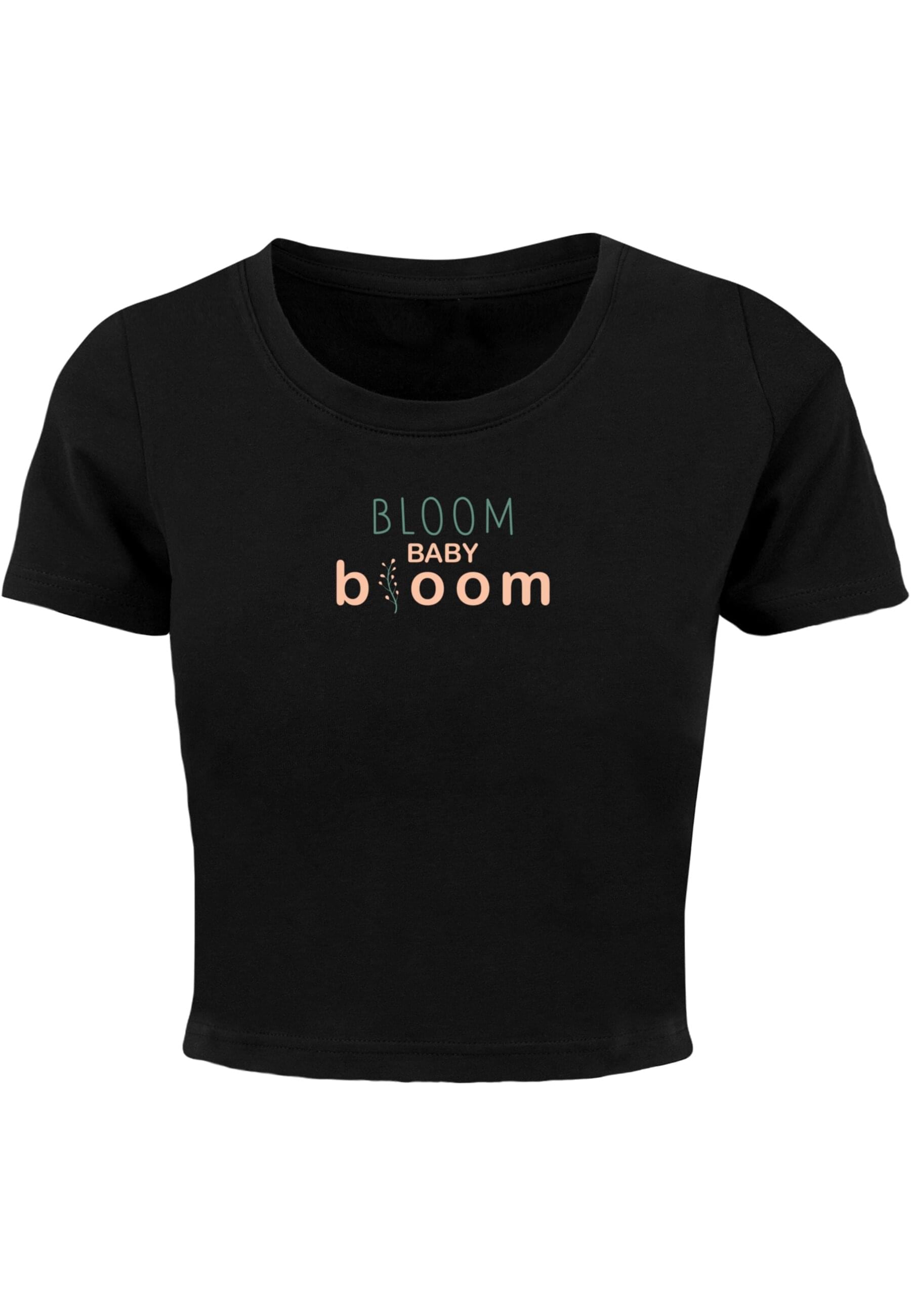 Merchcode T-Shirt "Merchcode Damen Ladies Spring - Bloom baby Cropped Tee" günstig online kaufen