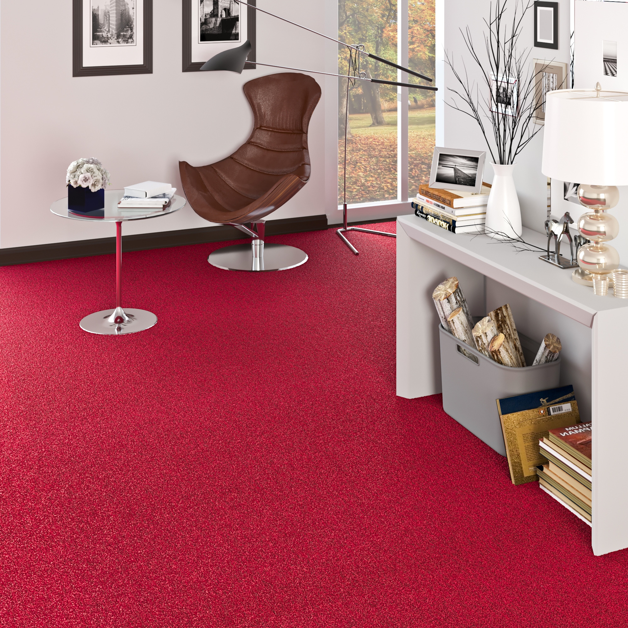 my home Teppichboden »Fortis, Schlinge, Made in Netherlands«, rechteckig, 5 mm Höhe, meliert, Breite 400 cm, Wohnzimmer, strapazierfähig