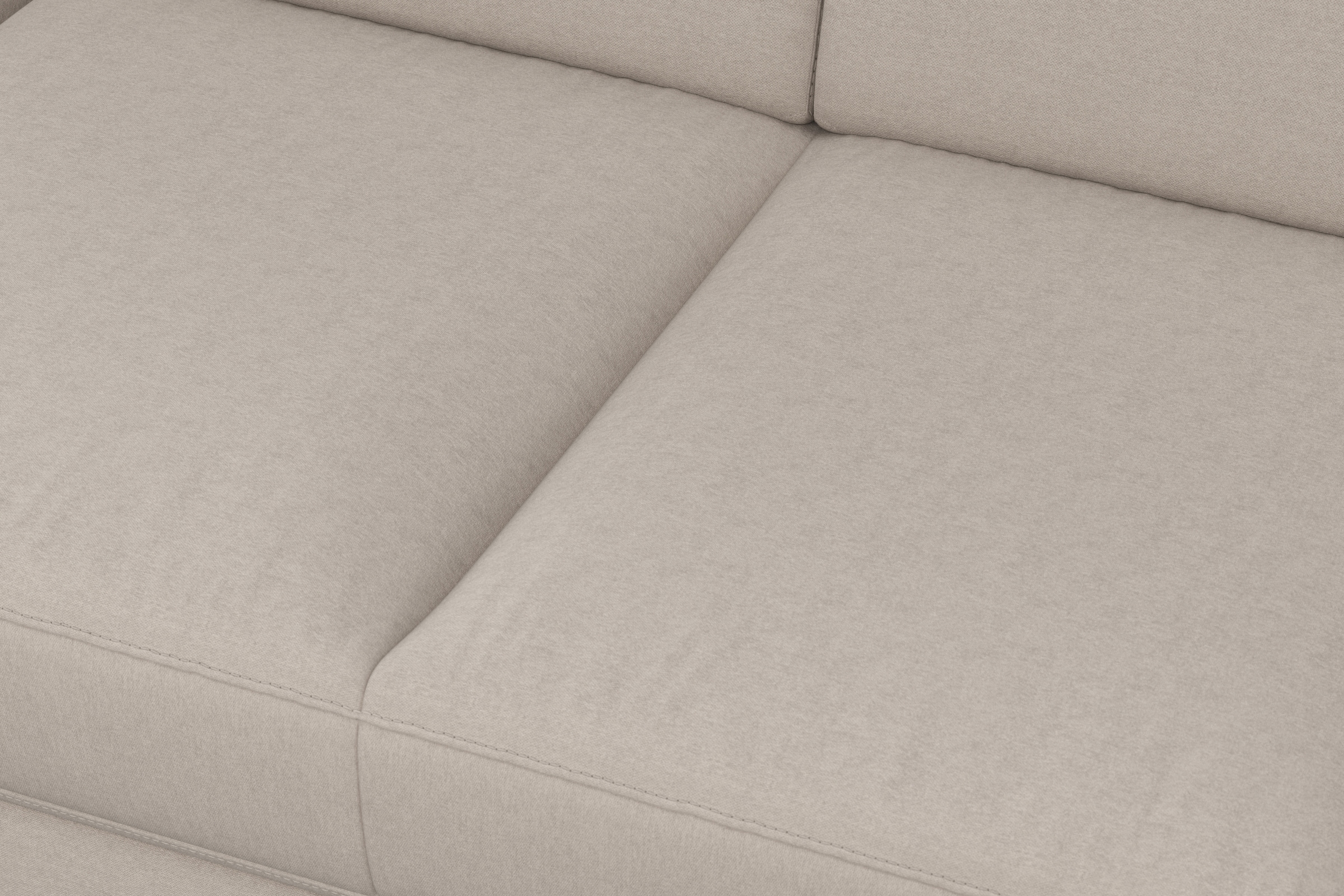 sit&more Ecksofa »Padua L-Form« inklusive Sitztiefenverstellung, Armteilfunktion und Federkern