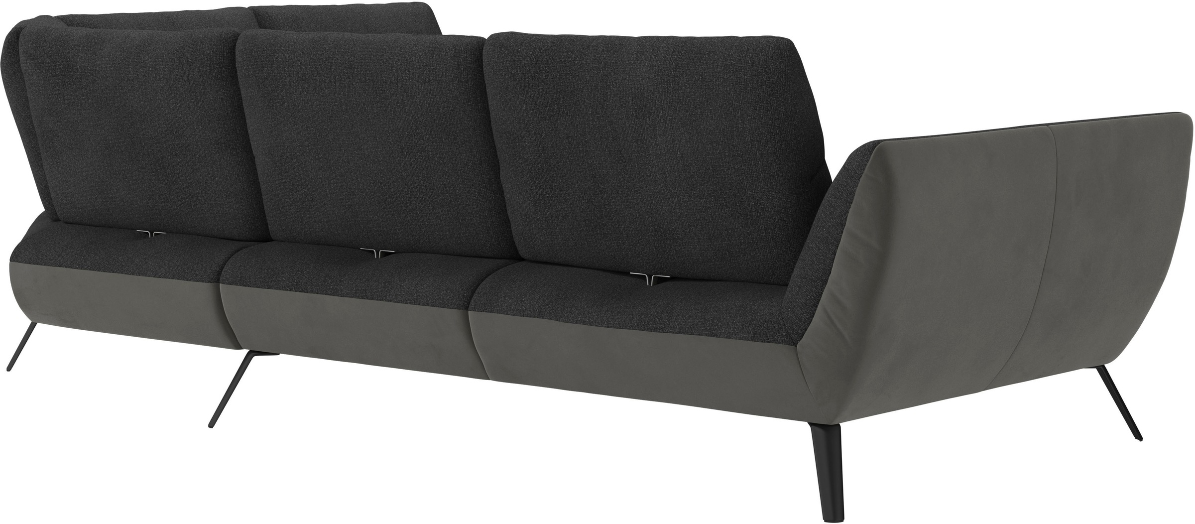 Places of Style Ecksofa »Mikado L-Form«, inkl. Sitztiefenverstellung und Armteilverstellung