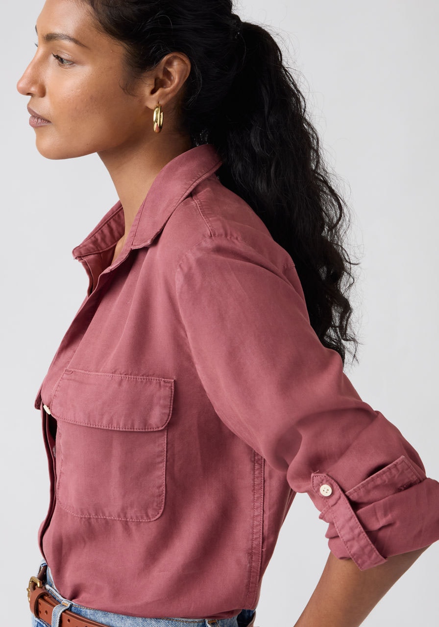 Levi's® Hemdbluse Krempelärmel mit Riegel