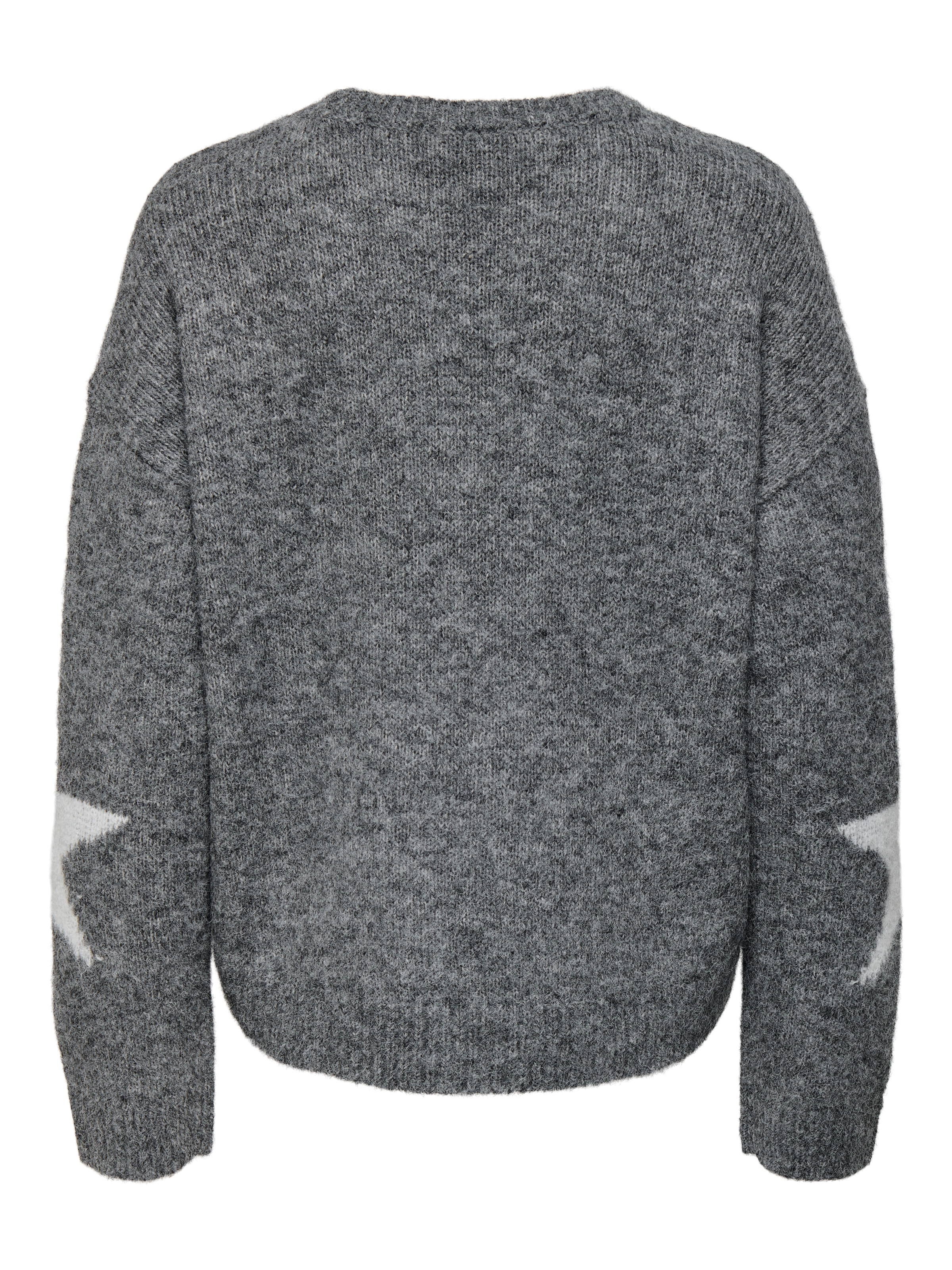 ONLY Strickpullover »ONLAZU LS STAR O-NECK KNT«