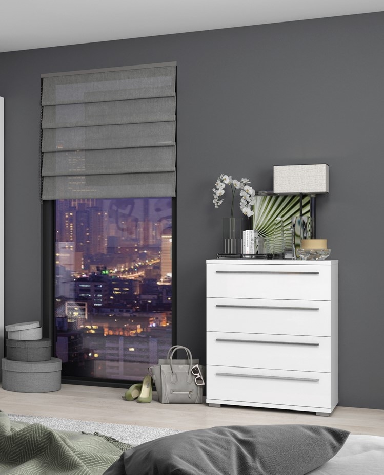 Places of Style Schubkastenkommode "Piano, mit 4 oder 5 Schubladen, FSC-zer günstig online kaufen