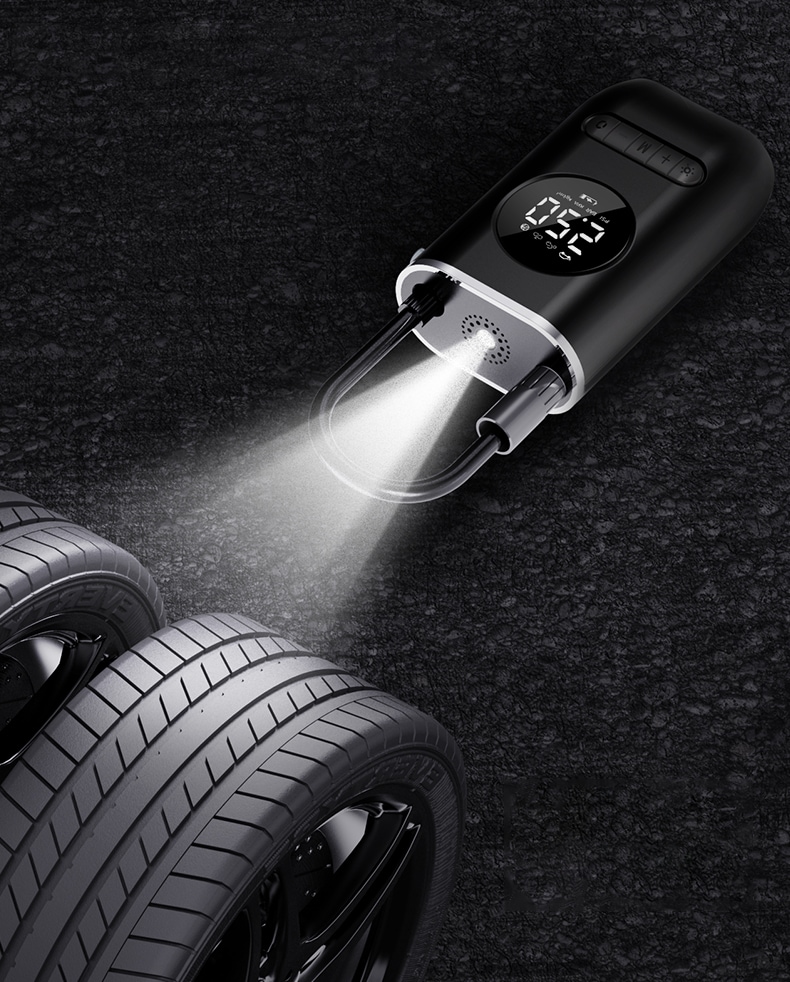 SachsenRad Fahrradpumpe »Mobile Luftpumpe Air-Power-Assist«