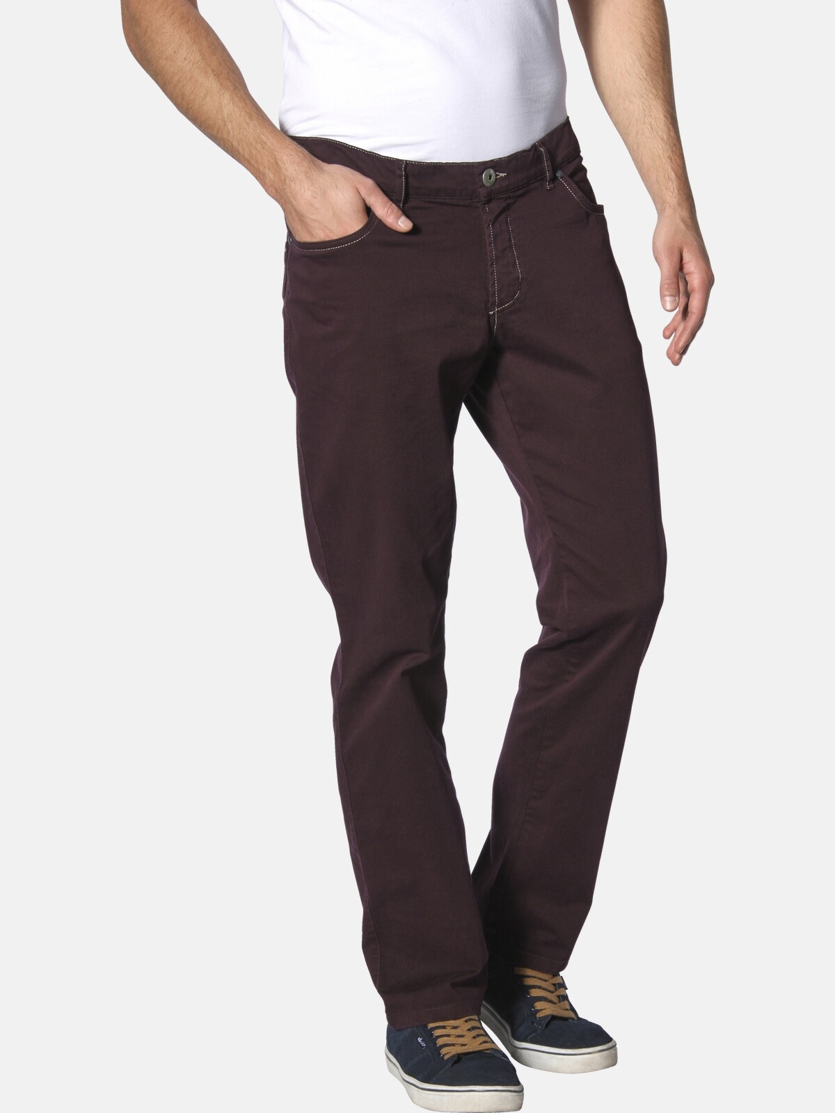 Jan Vanderstorm 5-Pocket-Hose "Tiefbundhose RALUNDE", (1 tlg.)