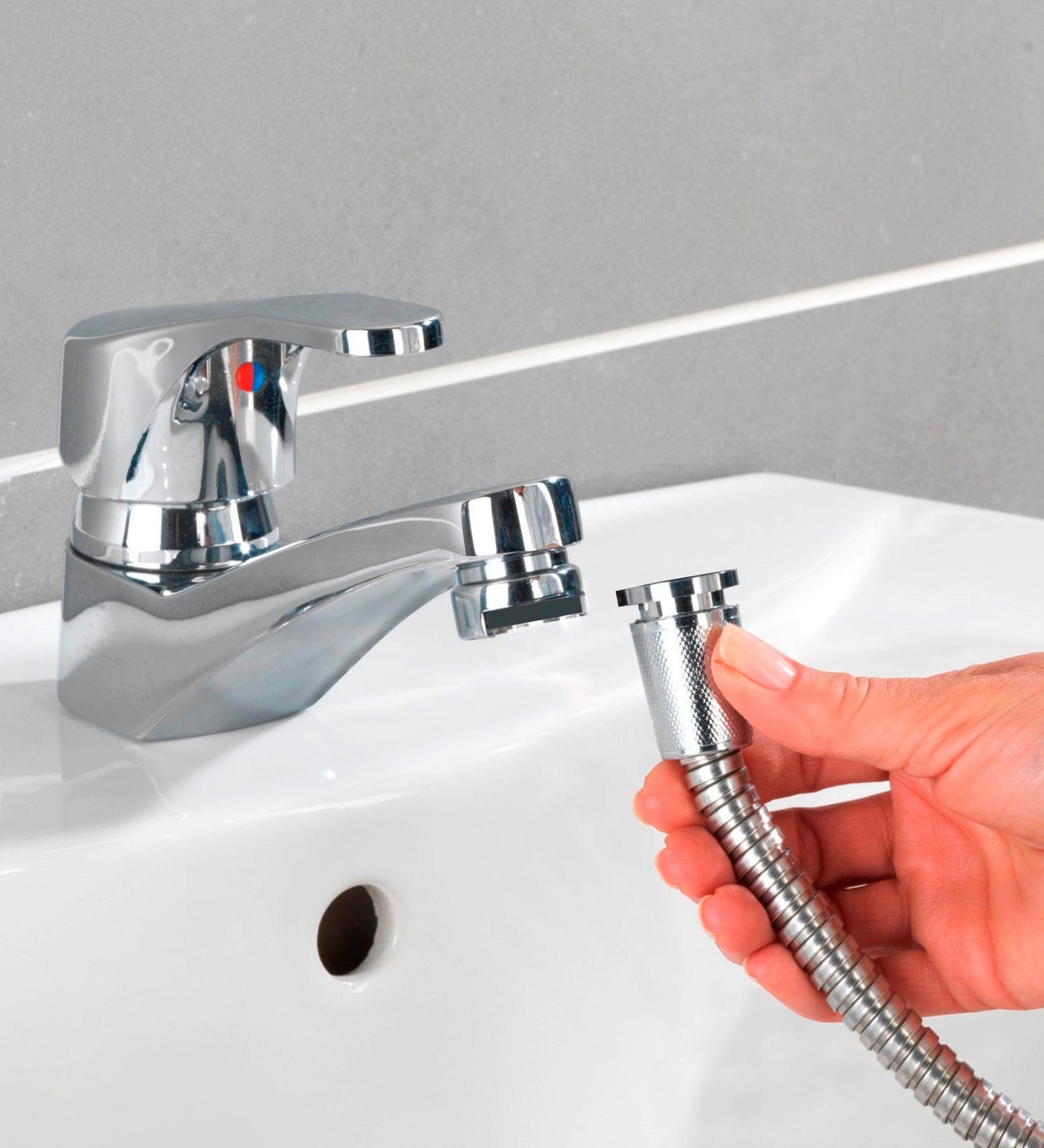 Thumbnail - WENKO Waschbeckendusche mit Schlauch