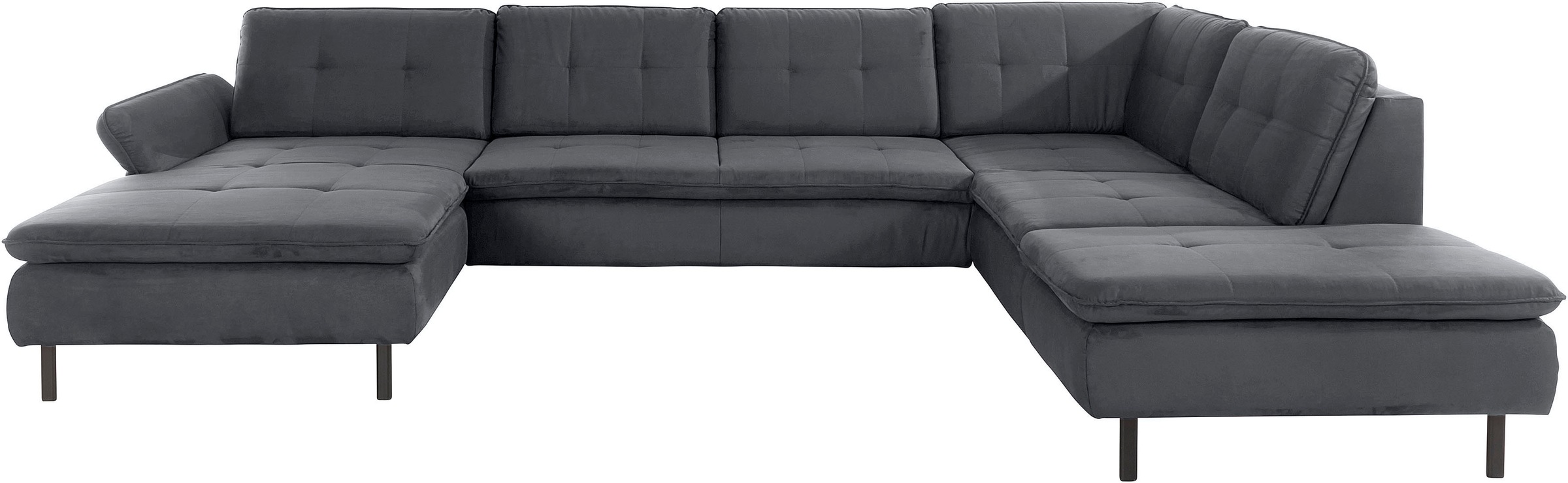 Home affaire "Birkholm U-Form" Armlehnverstellung, auch in Easy Clean Bezug günstig online kaufen