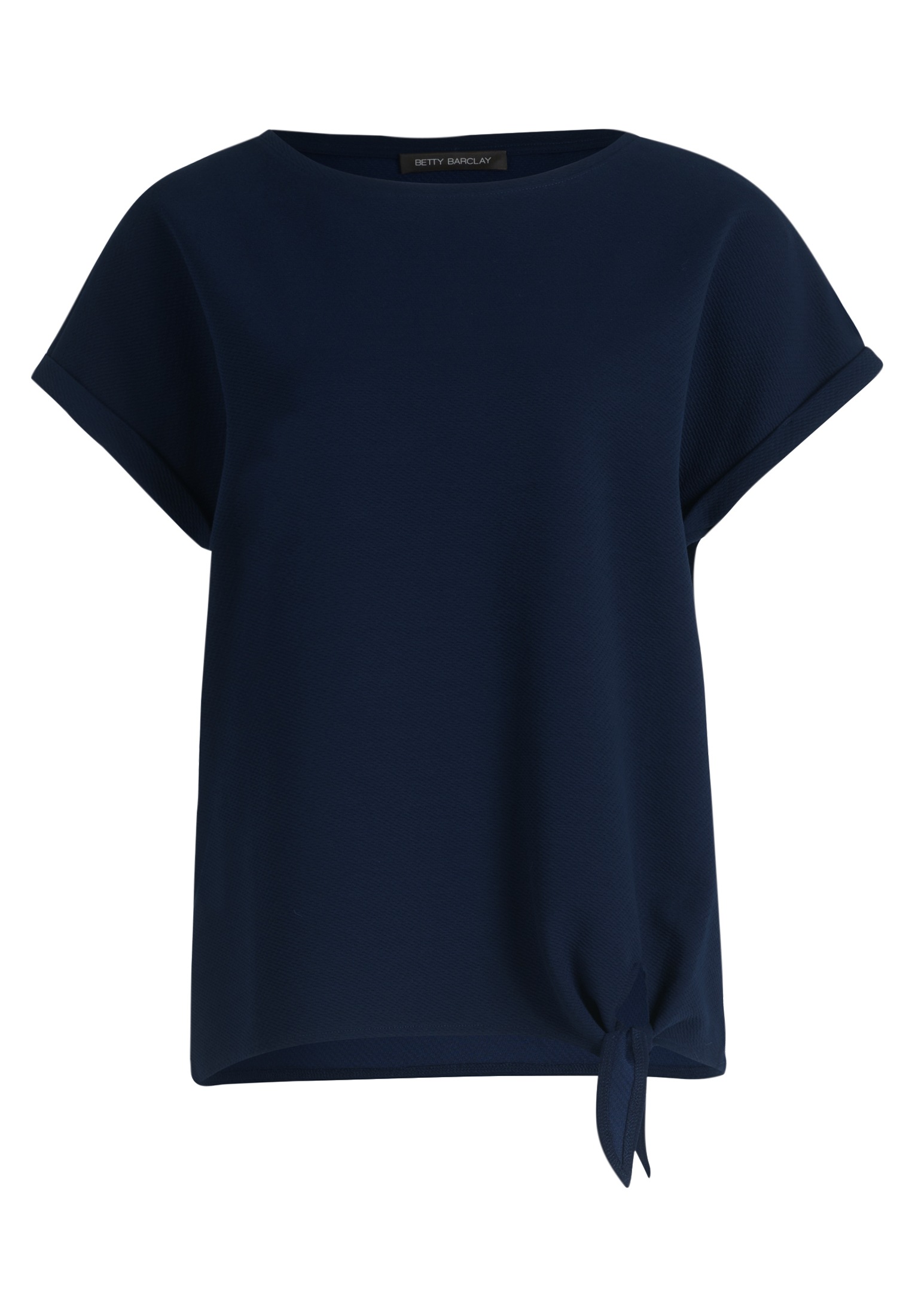 Betty Barclay Kurzarmshirt "Betty Barclay Halbarm-Shirt mit Schleifenknoten günstig online kaufen