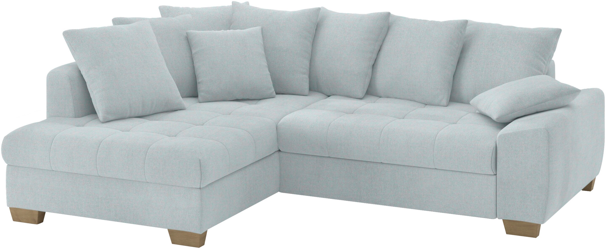 Mr. Couch Ecksofa "Nikita II, L-Form", Wahlweise mit Bettfunktion, Bettkast günstig online kaufen