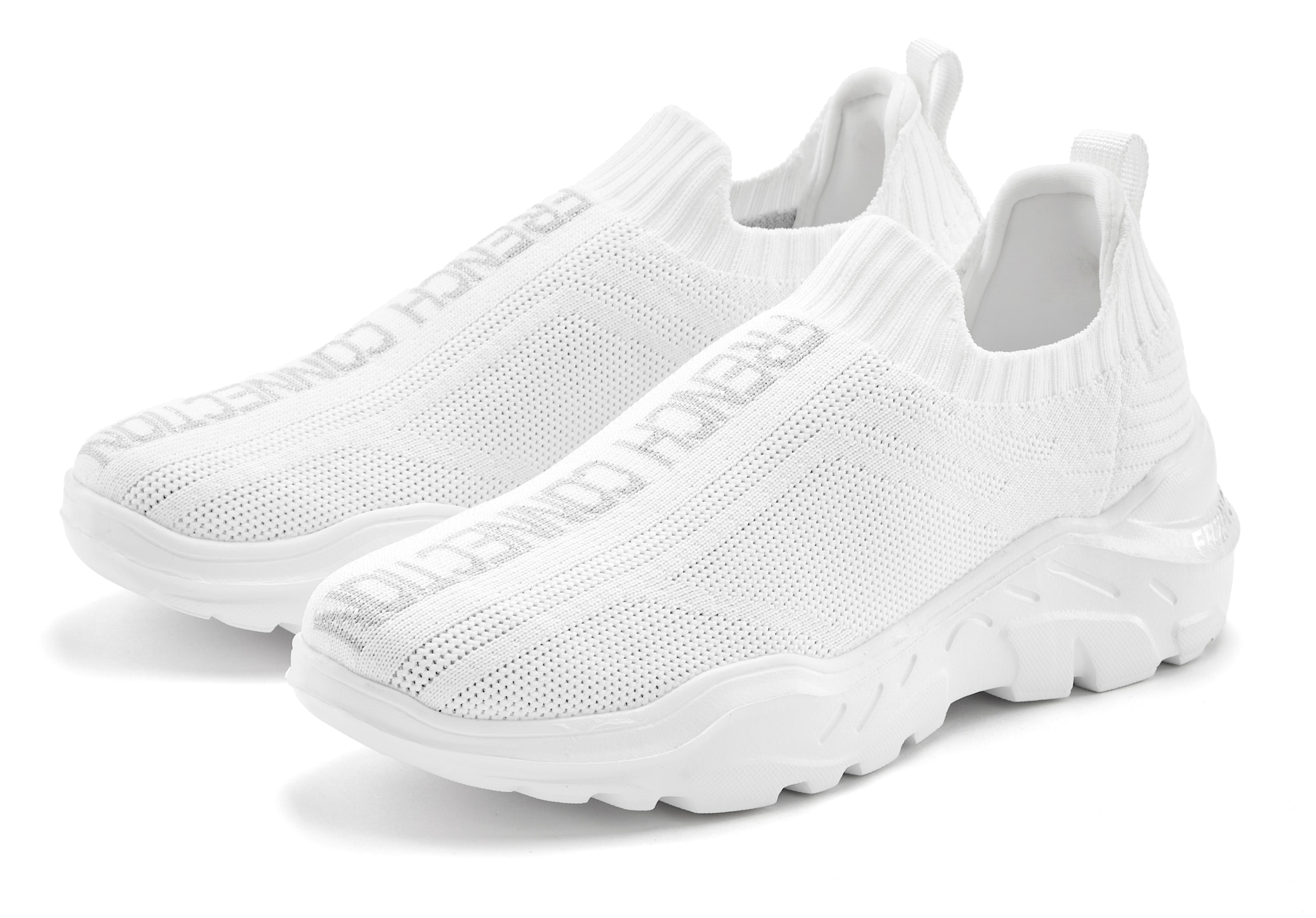 French Connection Sneaker "Slipper, Halbschuh, Freizeitschuh, Slip-On-Sneaker," zum Reinschlüpfen VEGAN