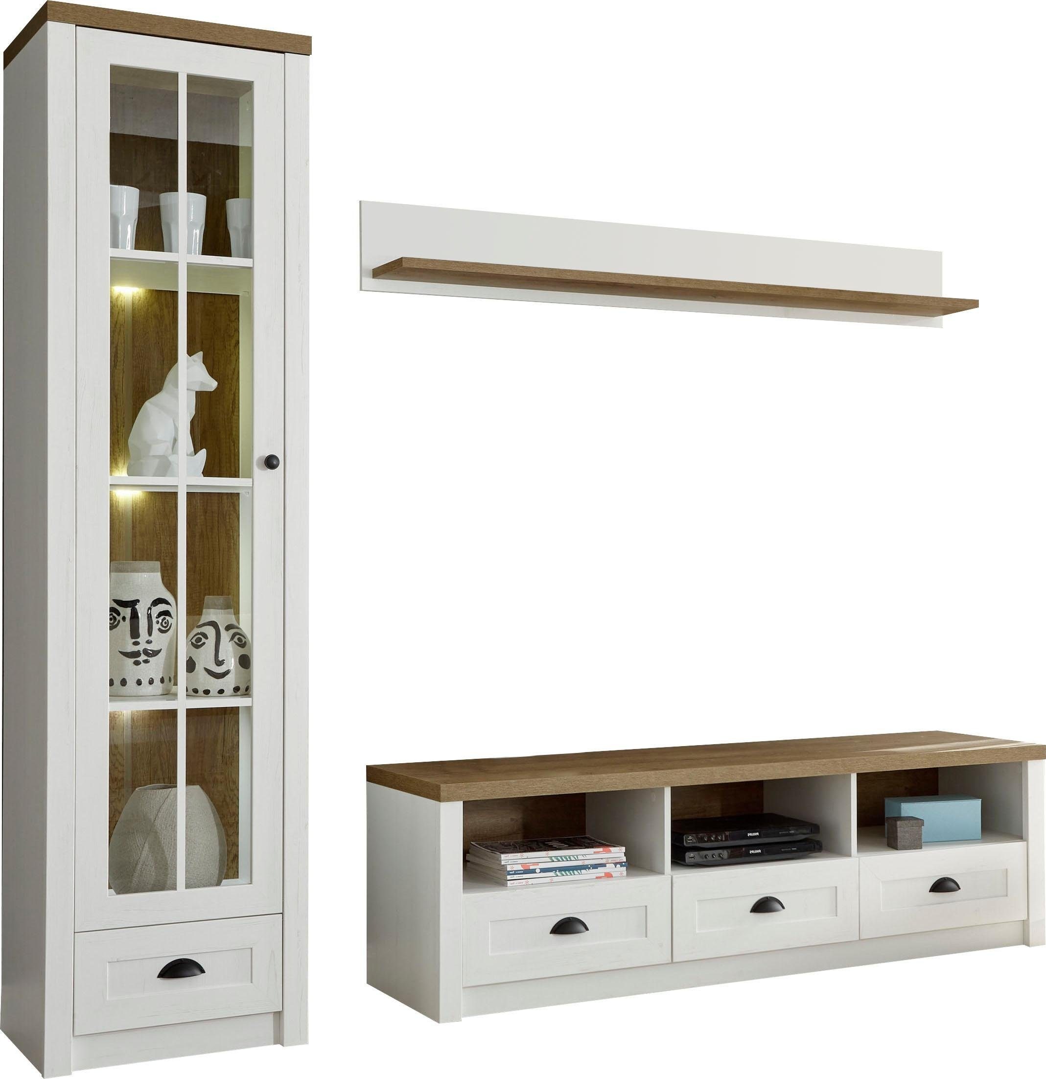 Home affaire Wohnwand "Beauvais" 3 Stk. tlg. günstig online kaufen