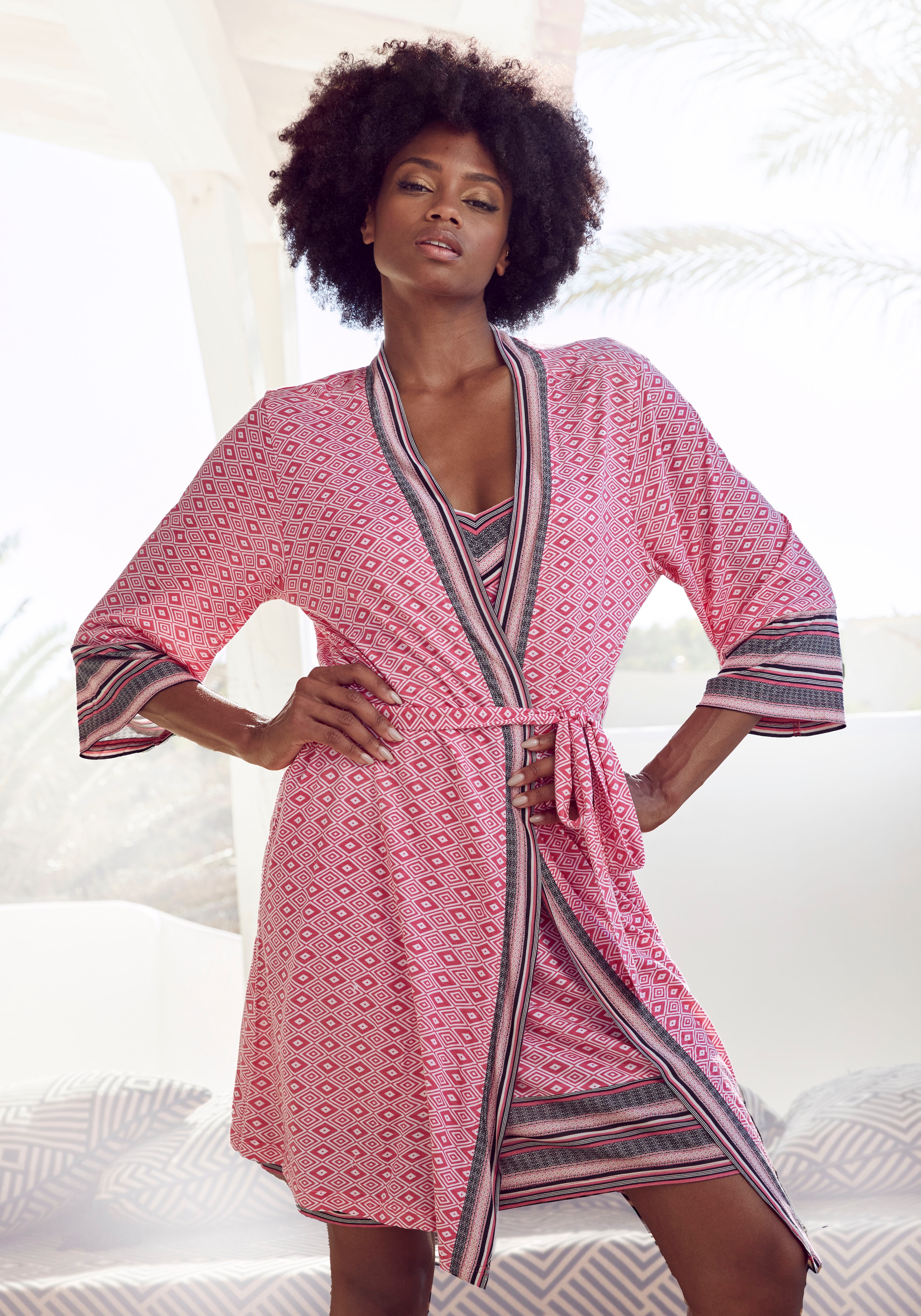 Vivance Dreams Kimono 1-teilig, in schönem Ethno-Design günstig online kaufen