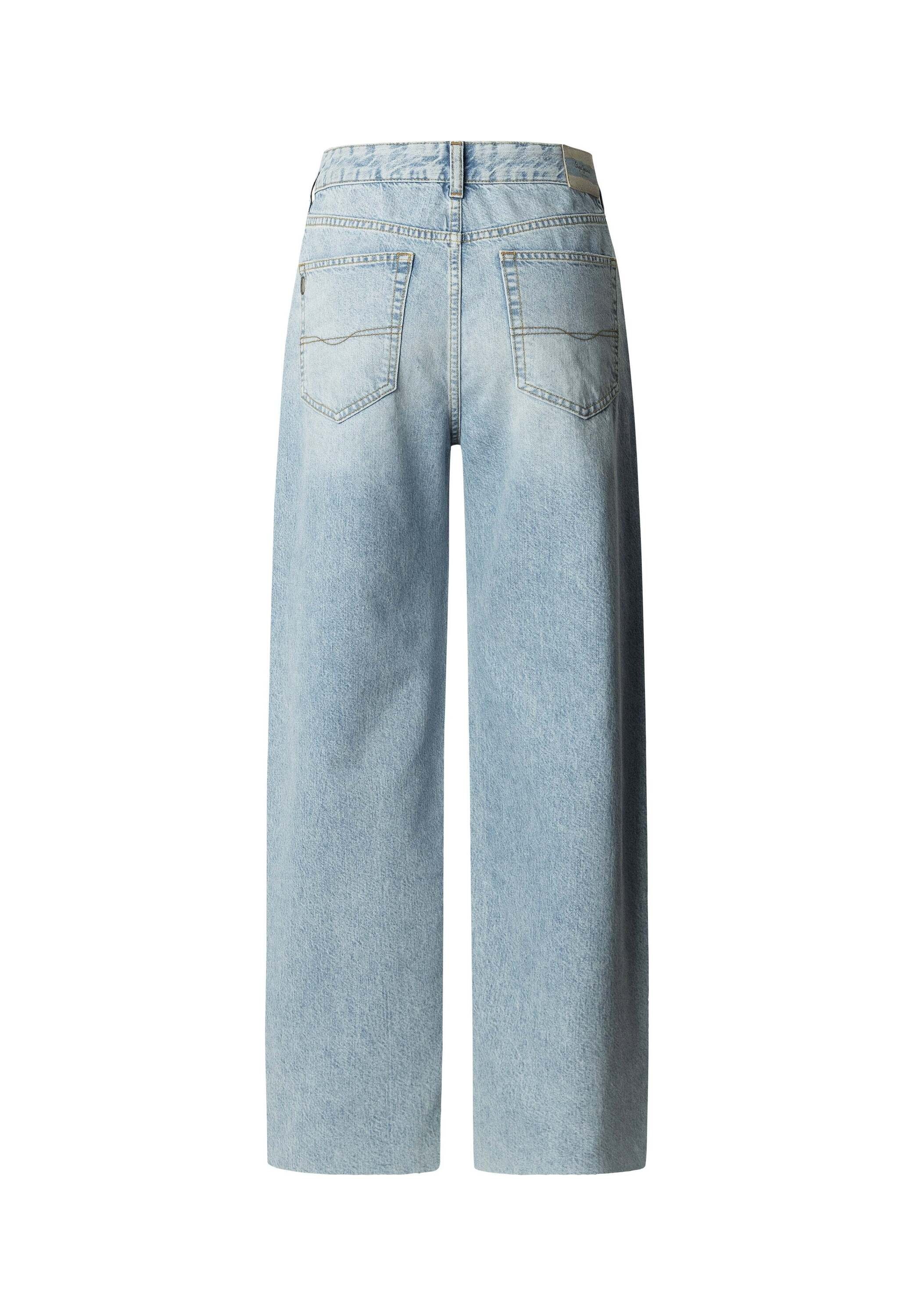 Pepe Jeans Straight-Jeans »chinos STRAIGHT HW EDEN STONE DAMAGE«
