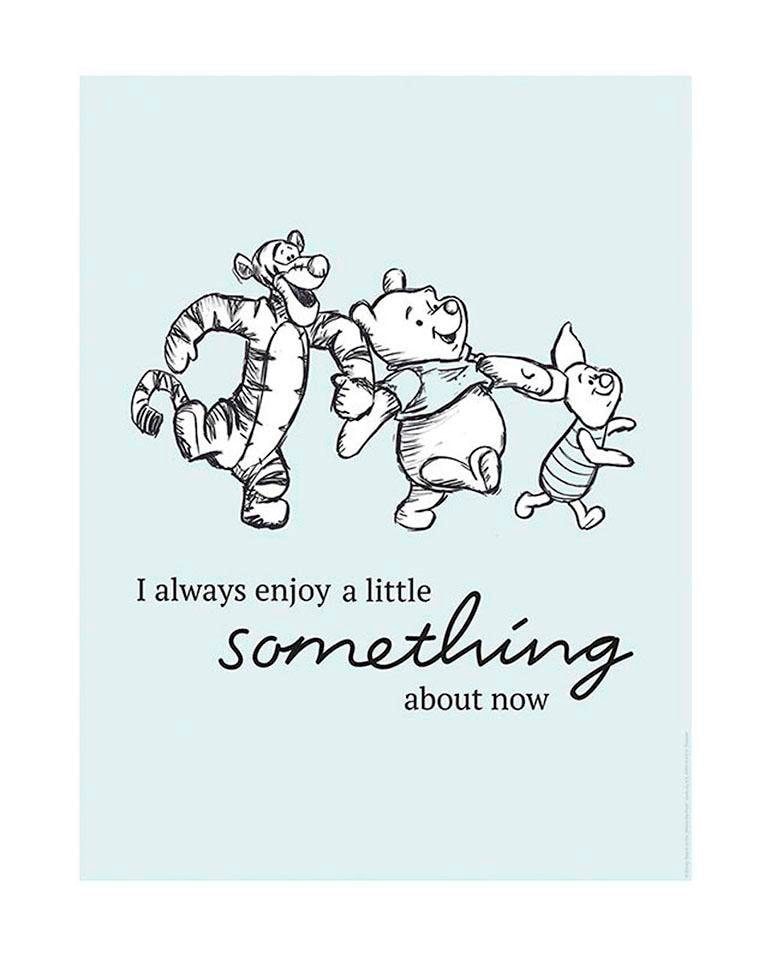 Komar Poster "Winnie Pooh Little Something", Disney, (1 St.), Kinderzimmer, Schlafzimmer, Wohnzimmer