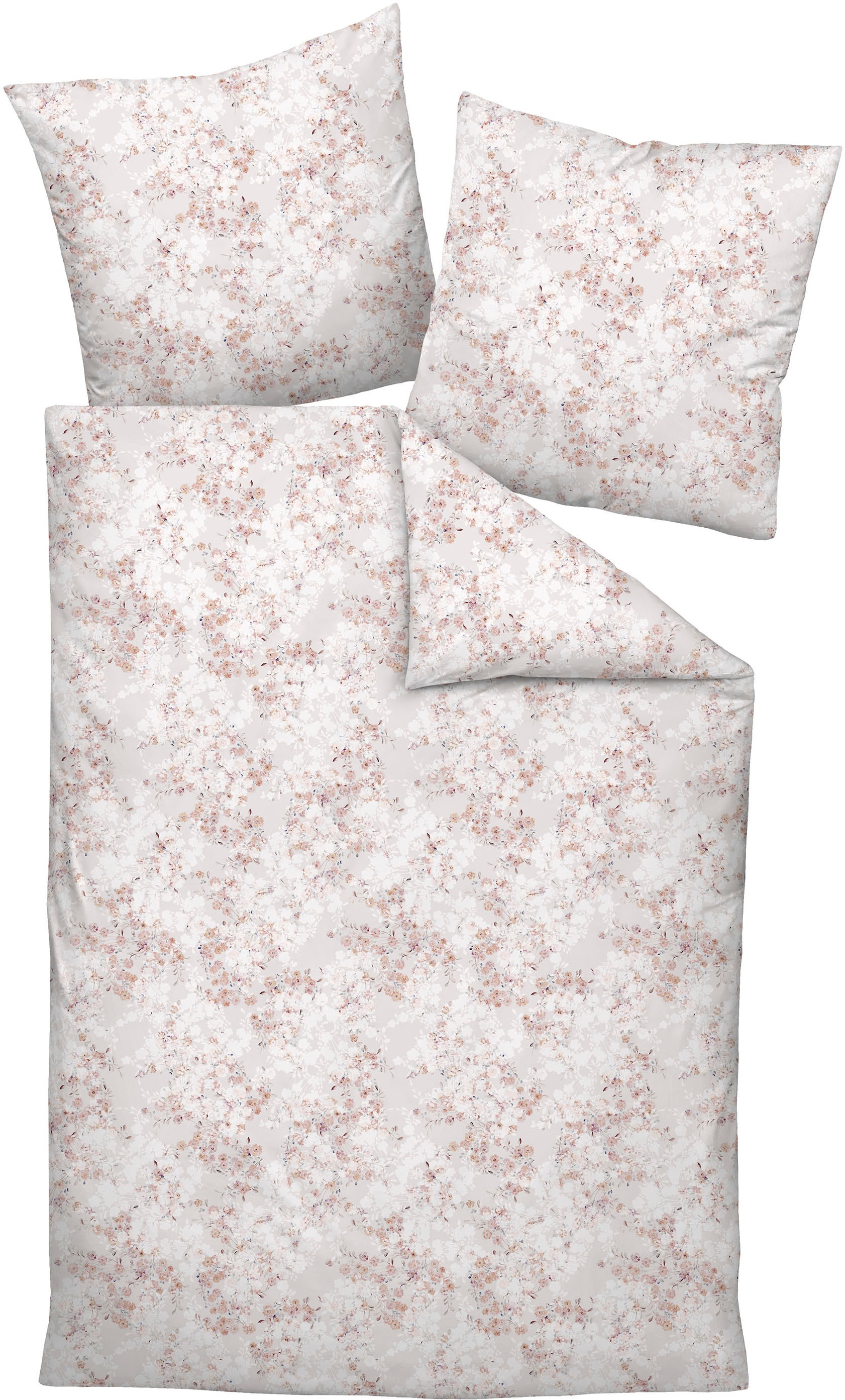 Janine Bettwäsche »MILANO 45127 07 155x200,80x80« mit Reißverschluss