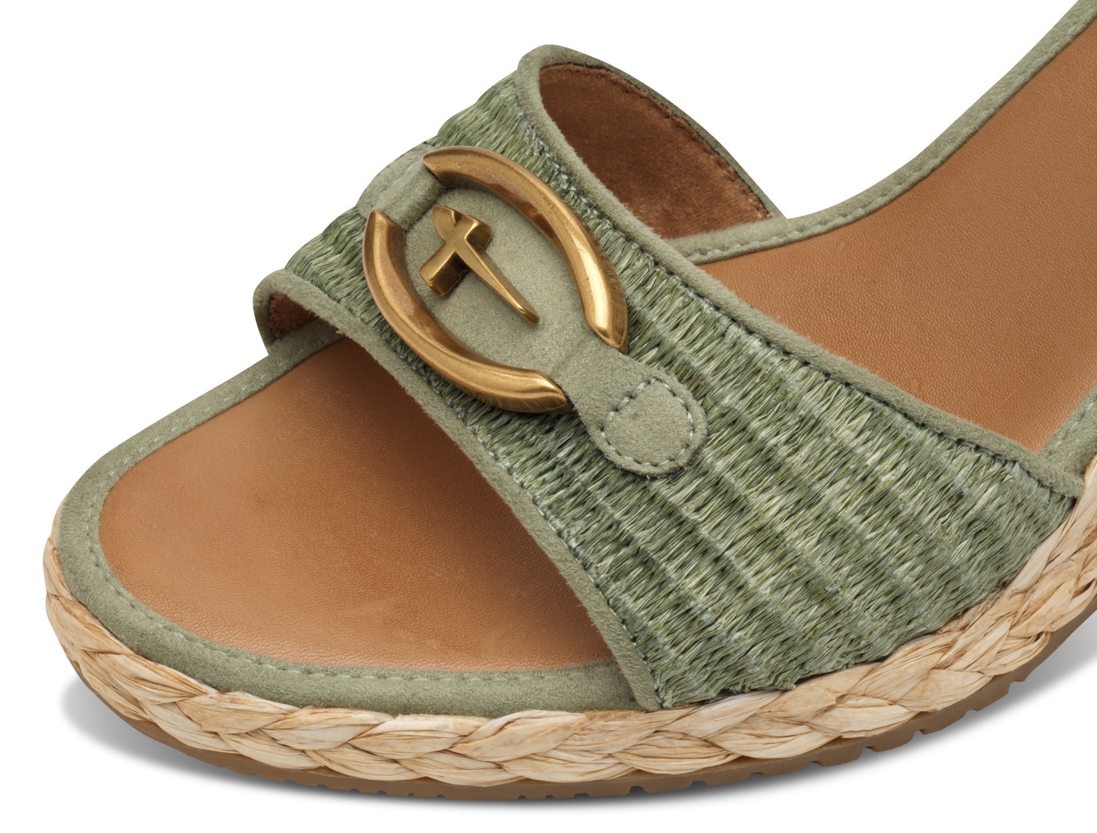 Tamaris Keilsandalette, Sommerschuh, Riemchensandale mit T-Schmuckelement