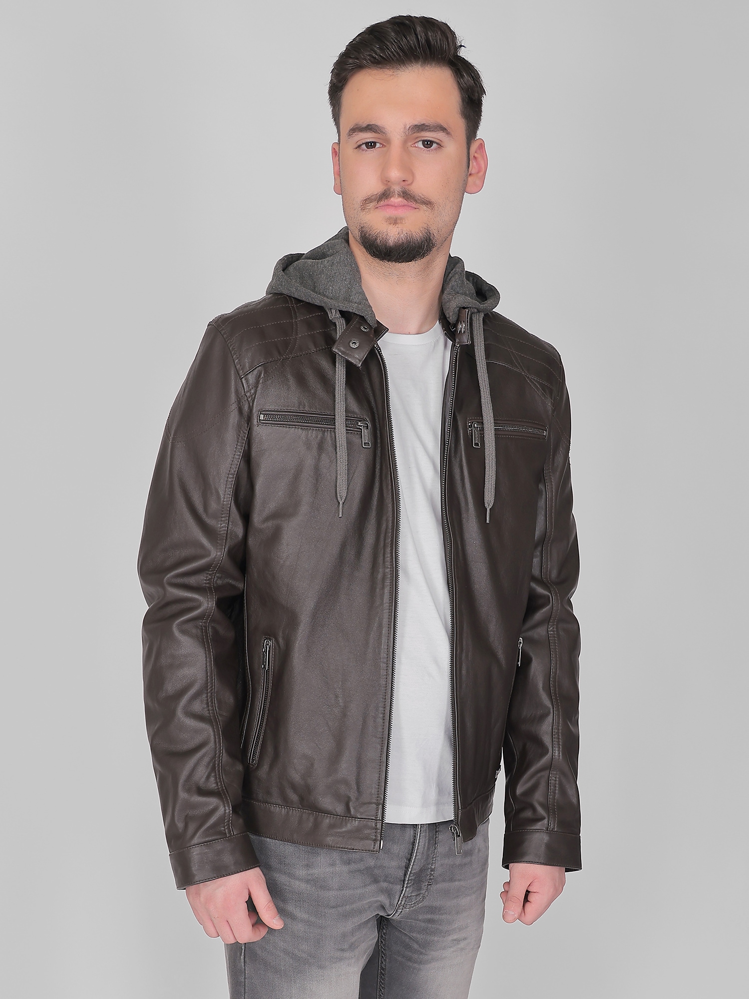 MUSTANG Lederjacke "Foster"