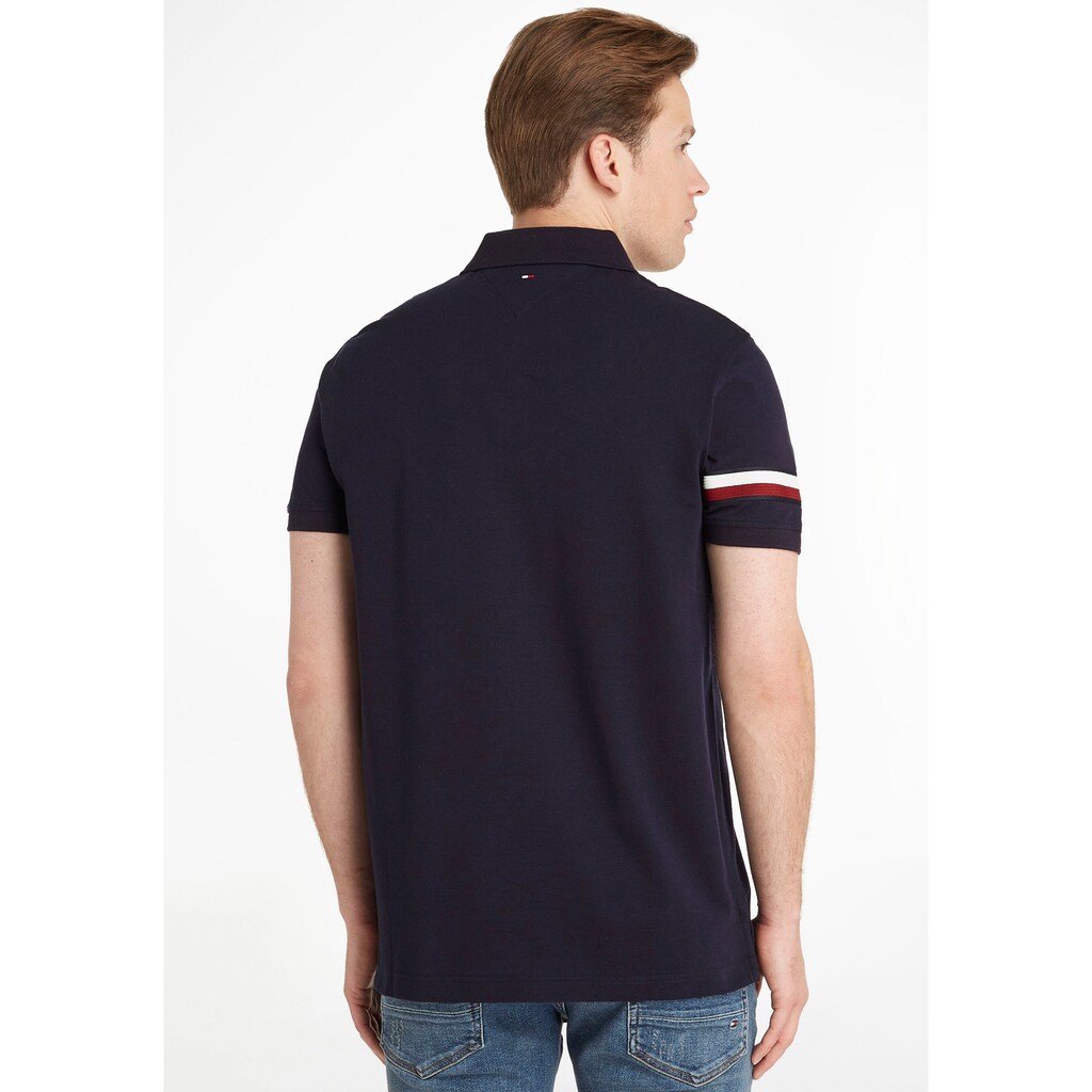 Tommy Hilfiger Poloshirt »GLOBAL STRIPE SLEEVE REG POLO«