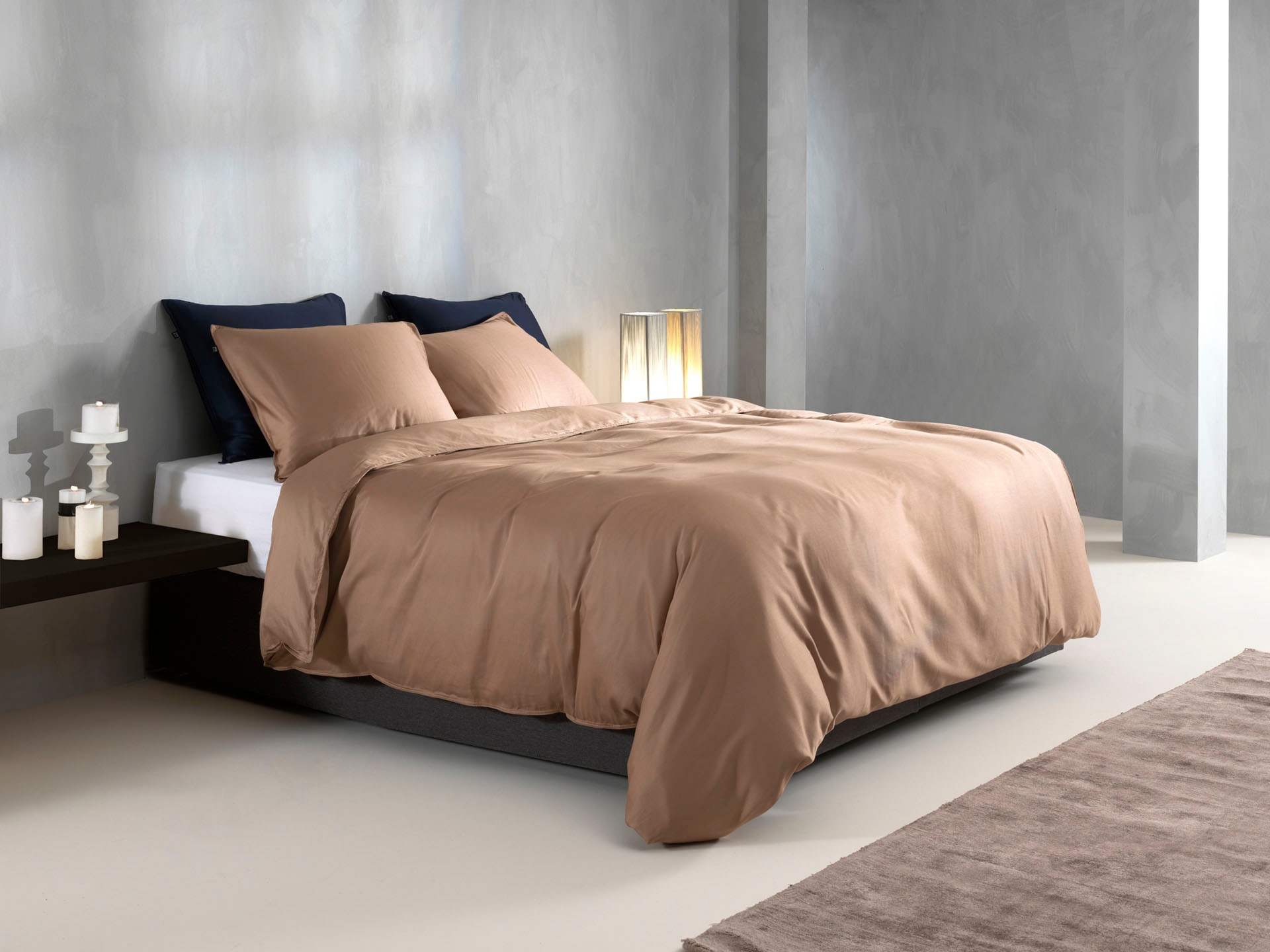 ZO HOME "Zohome Baumwolle Mako-Satin Bettwäsche Satinado" 1 Stk. Bettwäsche aus 100% Baumwolle, hochwertige Mako-Satin, ab 135x200 cm.