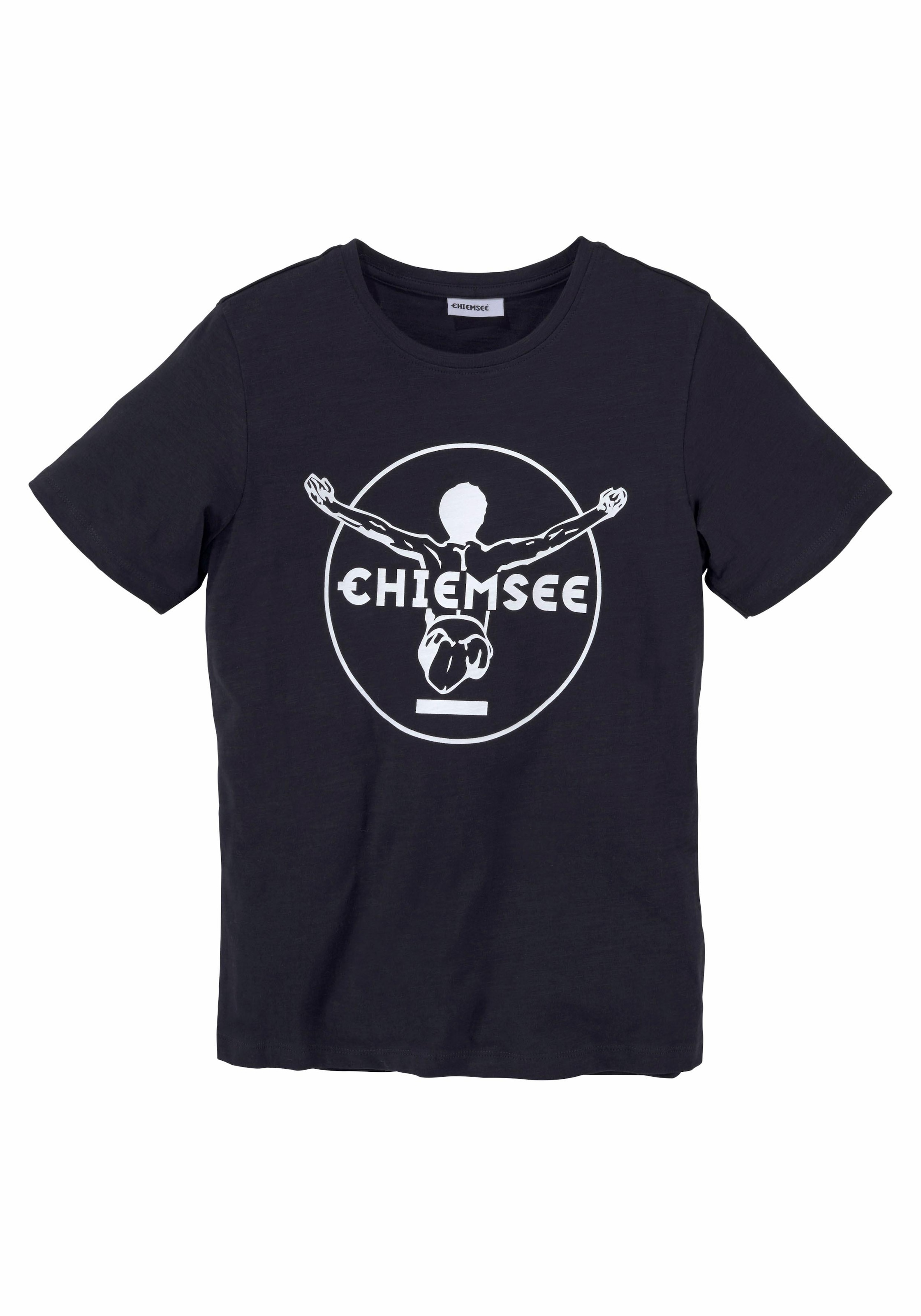 Chiemsee T-Shirt »BASIC«, mit Logodruck online vorn | BAUR kaufen