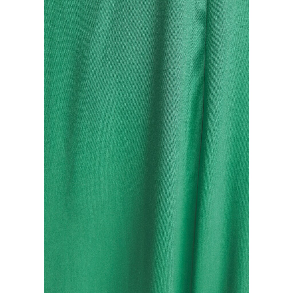 Damenmode Kleider Tamaris Midikleid, mit Volantkante grasgrün Damenmode Kleider Tamaris Midikleid, mit Volantkante grasgrün