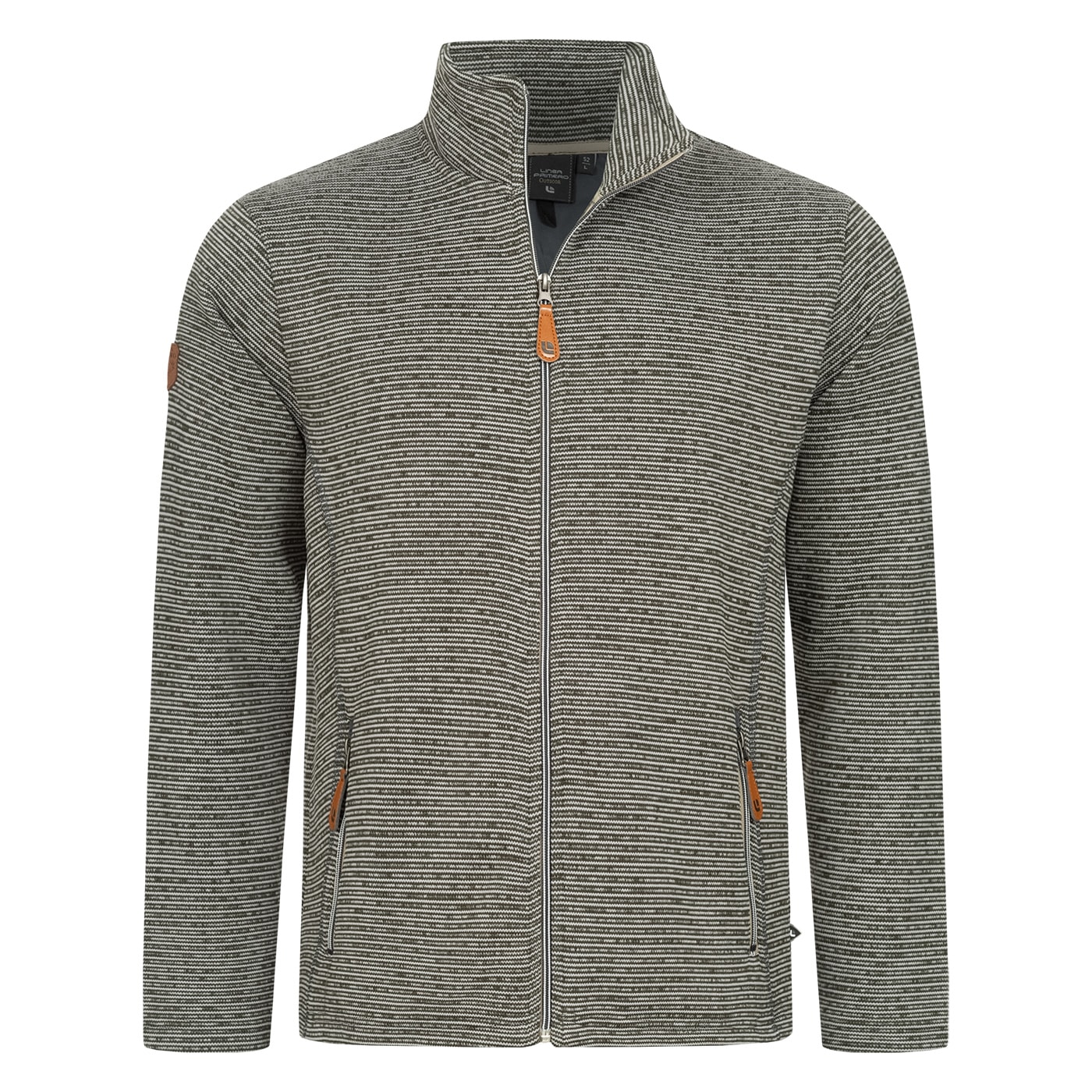 DEPROC Active Strickfleecejacke »LACEWOOD MEN«, Kontrastreissverschluss
