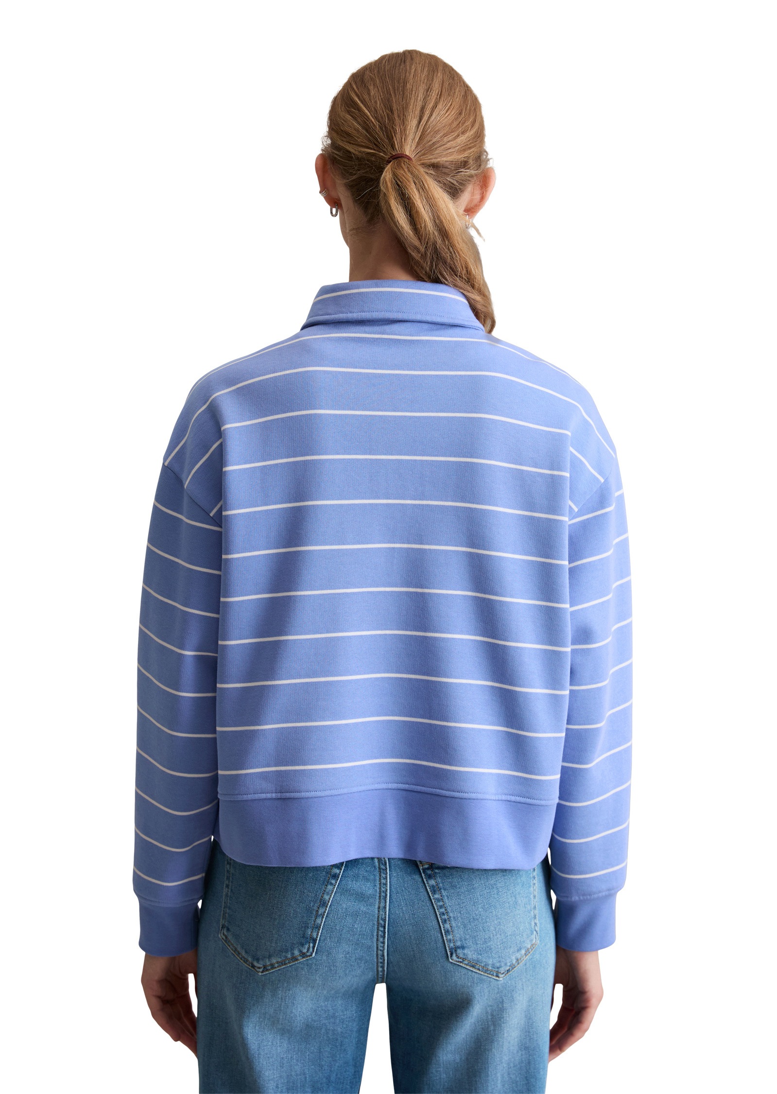 Marc O'Polo DENIM Sweatshirt »aus reiner Bio-Baumwolle«