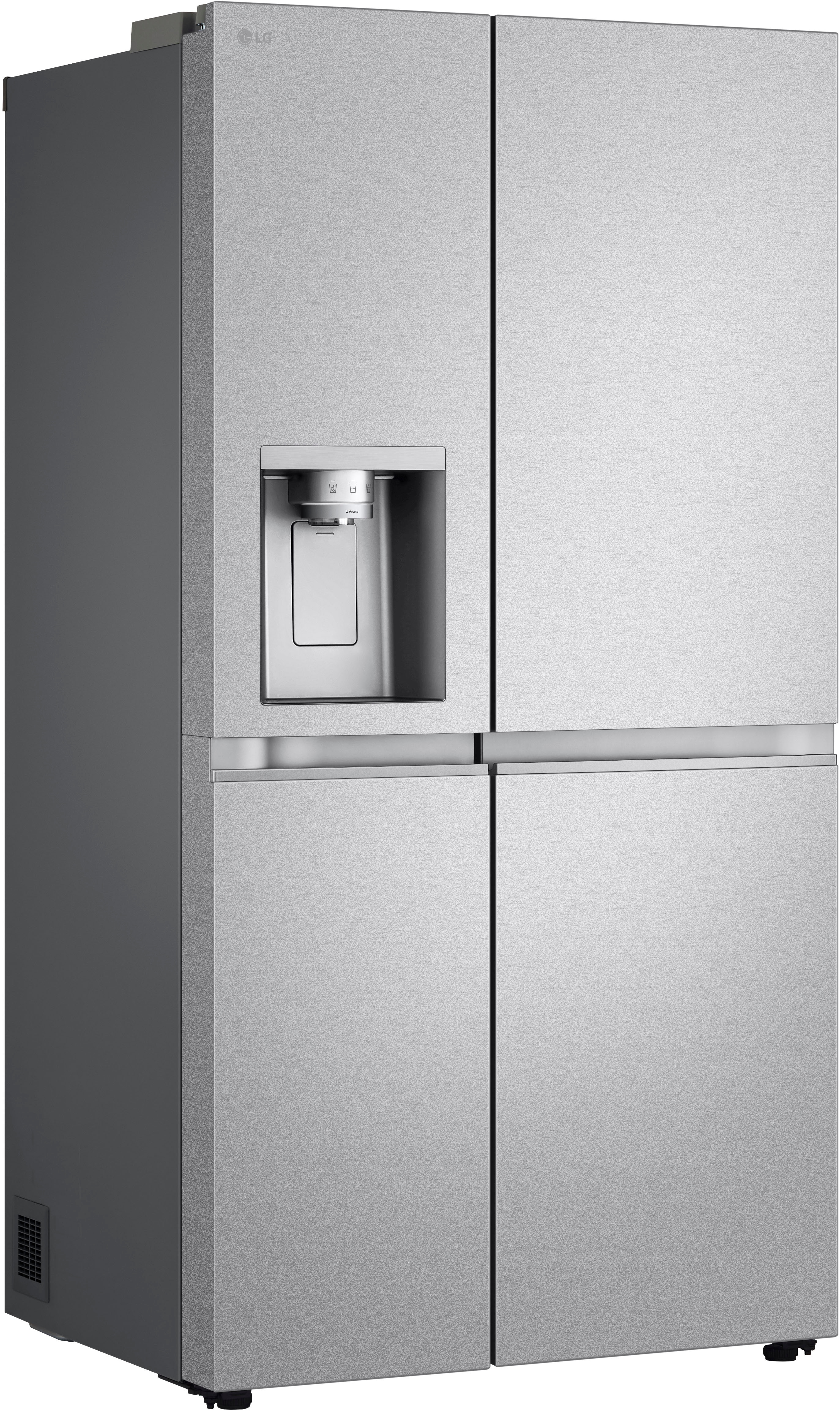 LG Side-by-Side "GSLE91MBAB" 179 cm hoch 91,3 cm breit Eis-, Crushed Ice- und Wasserspender, Total No Frost