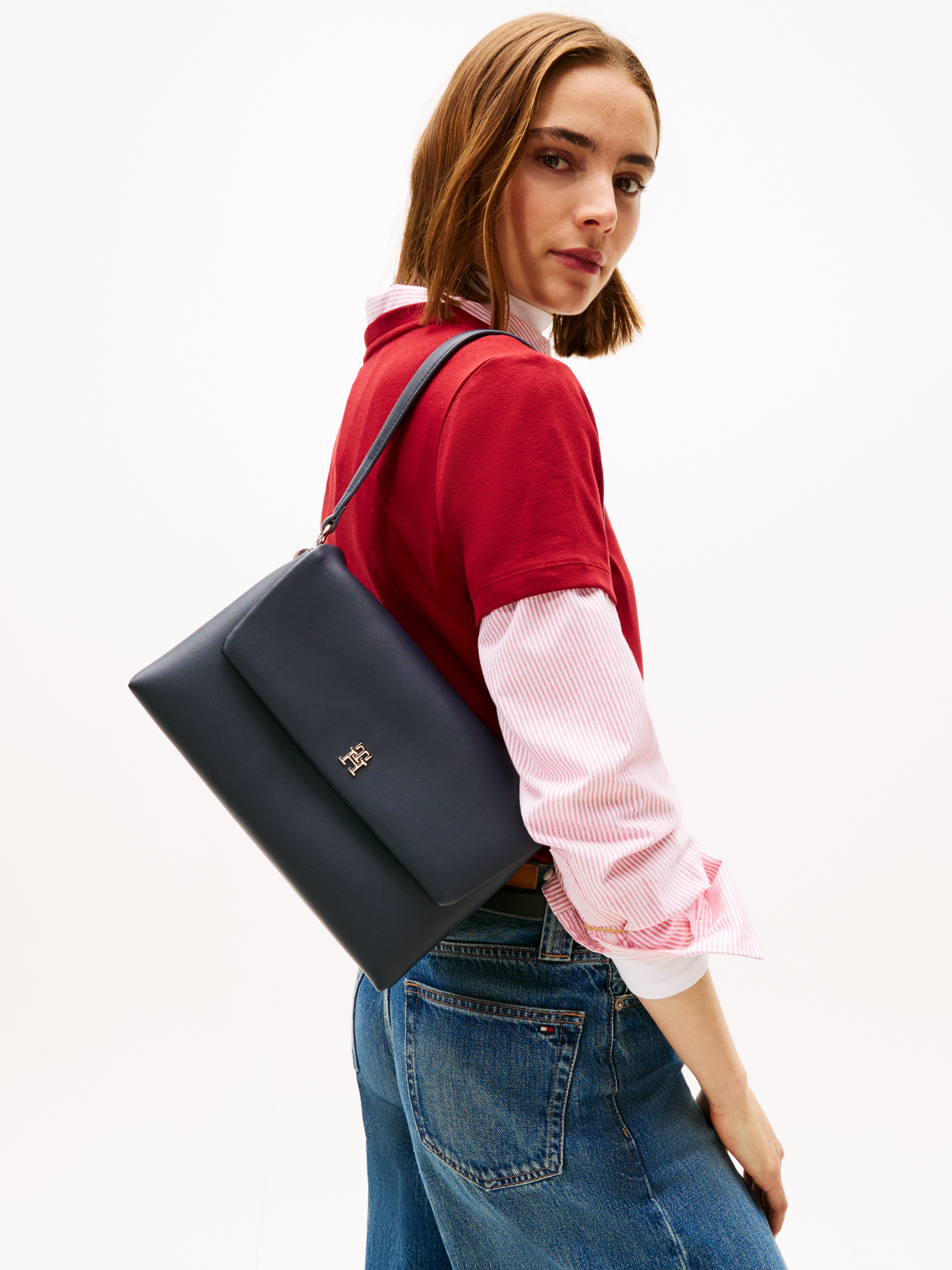 Tommy Hilfiger Schultertasche "TH MODERN ESS SHOULDER BAG", Damen Minibag, günstig online kaufen