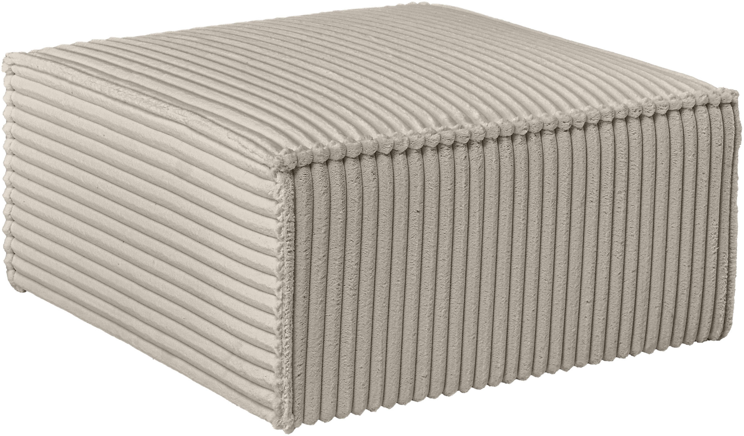 andas Hocker "FINNLEY, Polsterhocker in Bouclé, Struktur fein u. Mega Cord günstig online kaufen