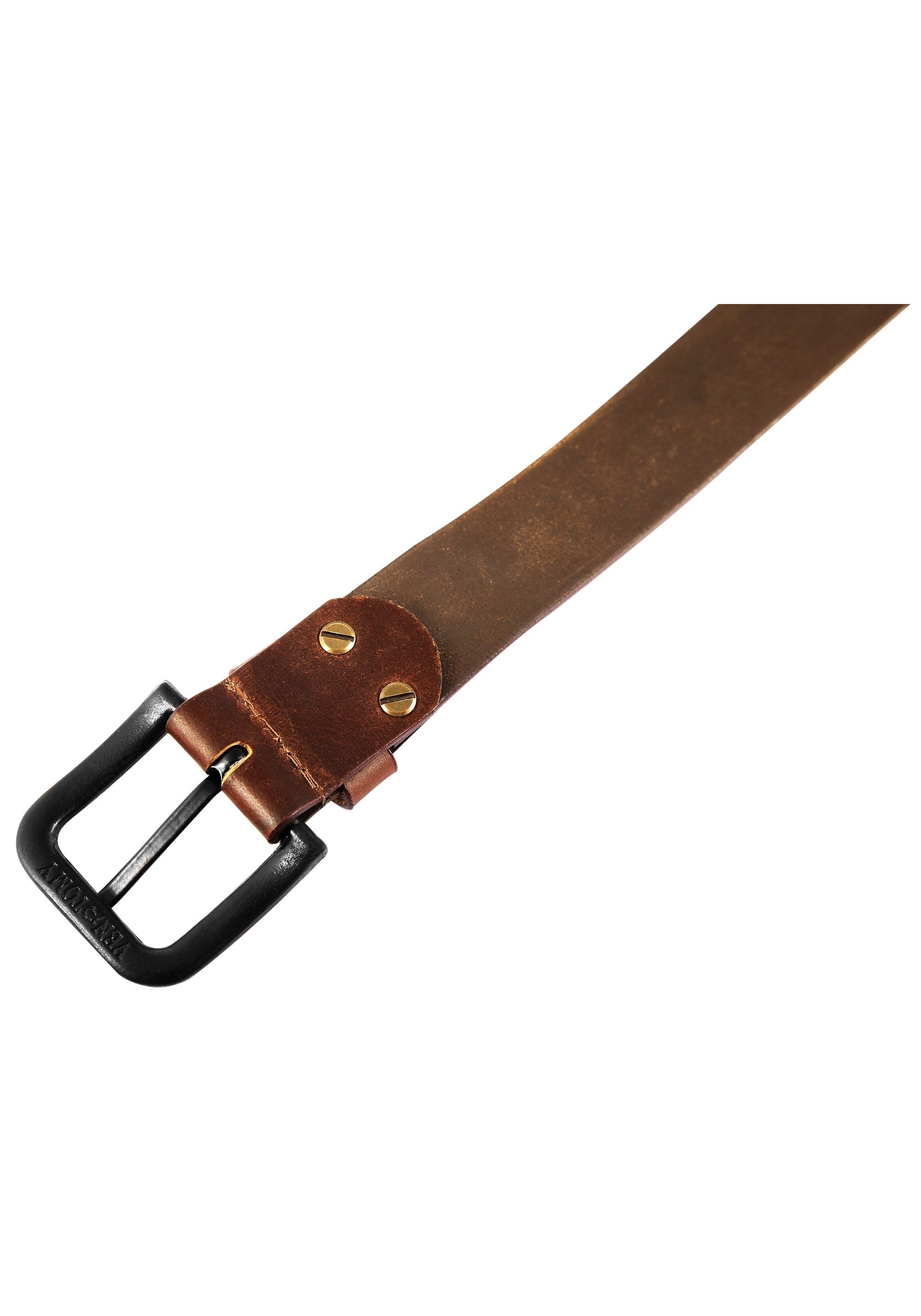 Leonardo Verrelli Ledergürtel »80 cm - 150 cm (Bundweite) in Braun aus 100% Echtleder, kürzbar,«