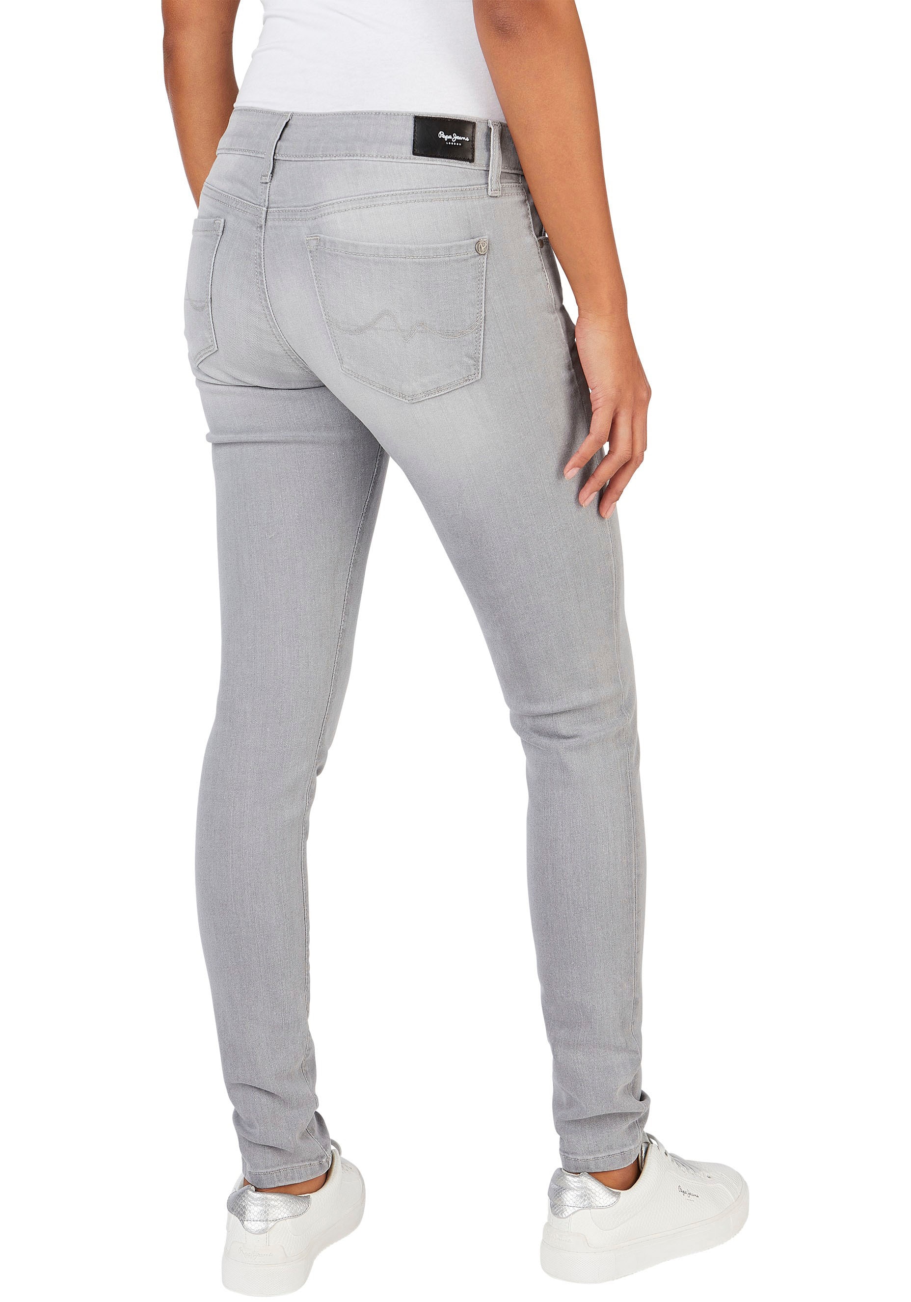 5-Pocket-Stil Pepe Bund 1-Knopf BAUR und Jeans mit bestellen Skinny-fit-Jeans Stretch-Anteil | »SOHO«, im