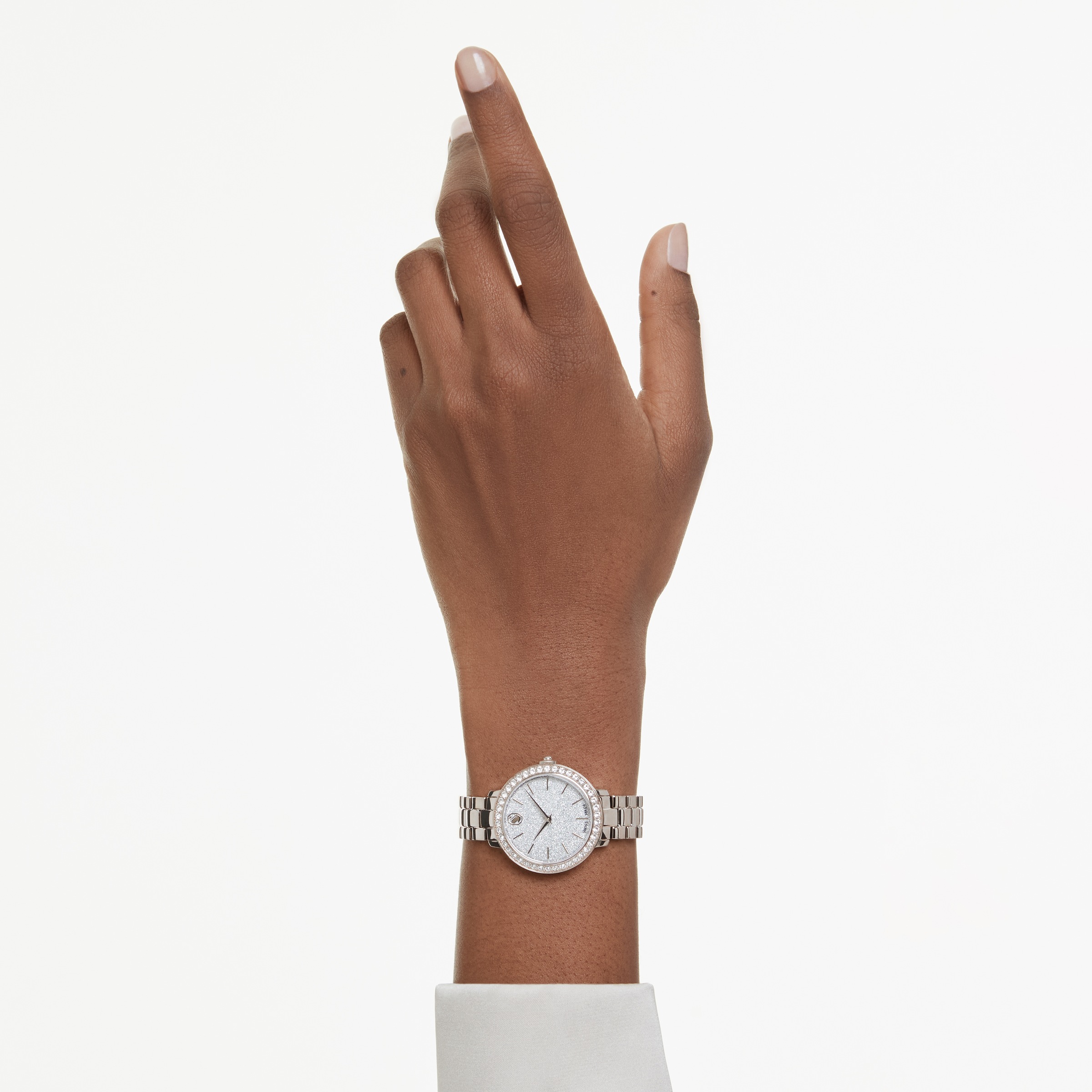 Swarovski Quarzuhr »MATRIX 3-LINK«, Armbanduhr, Damenuhr, Swiss Made, Edelstahlarmband, analog