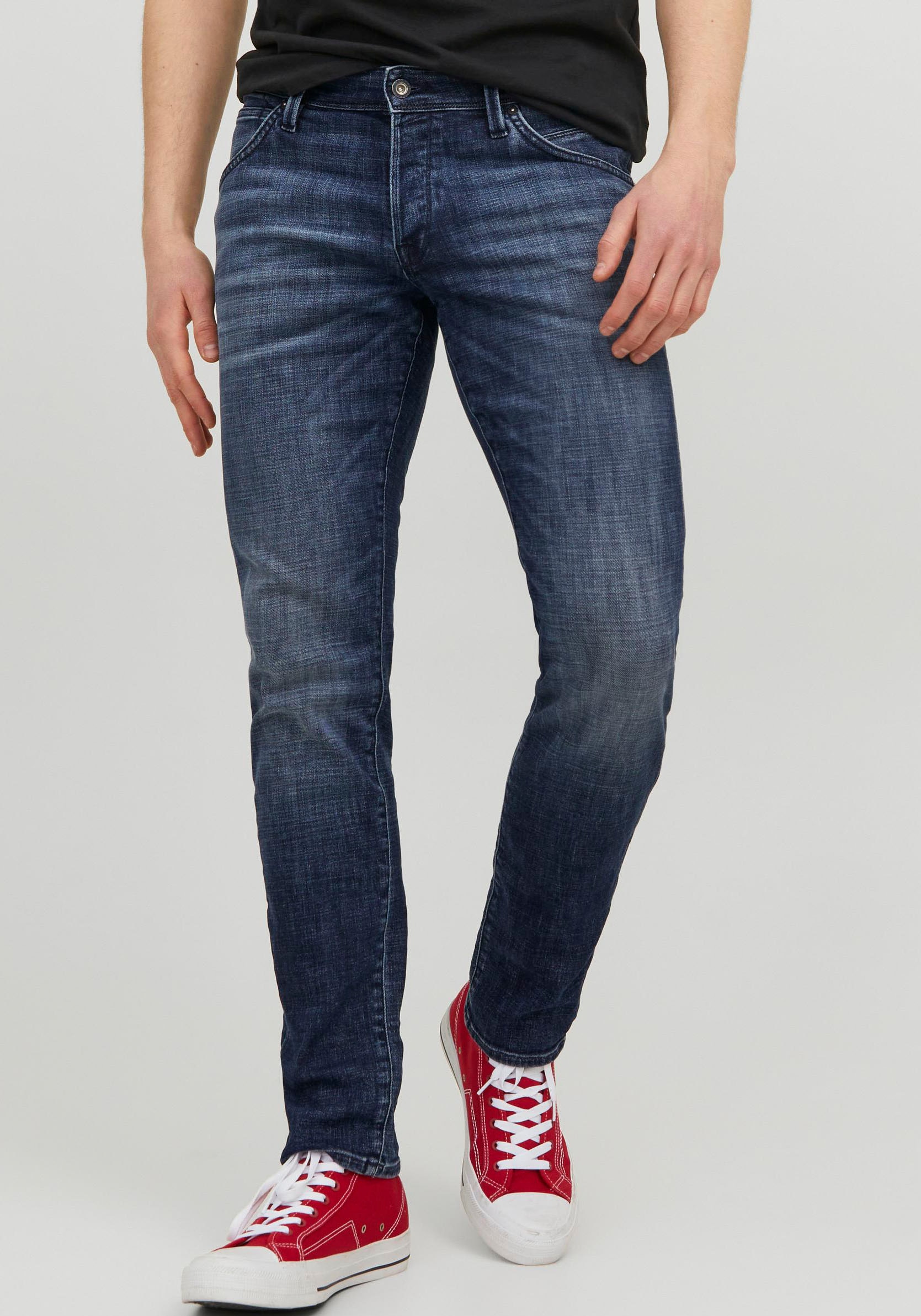 Jack & Jones Slim-fit-Jeans "JJIGLENN JJFOX JOS 047 50SPS" günstig online kaufen