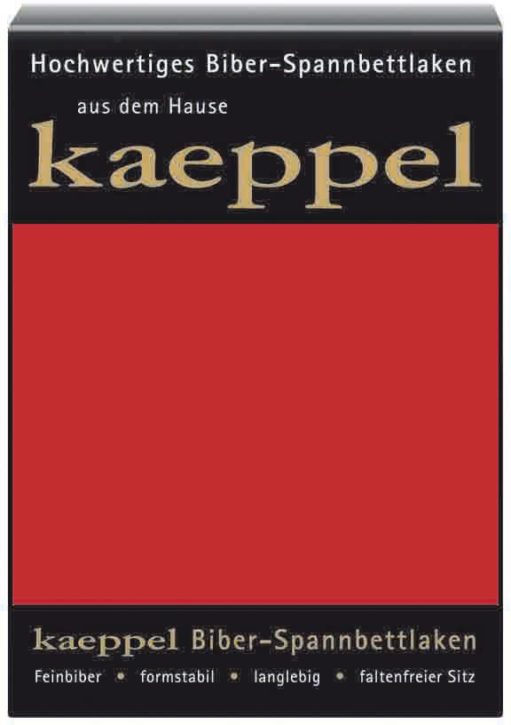 Kaeppel Spannbettlaken "Spannbettlaken Biber" 100% Baumwolle, kuschelig wei günstig online kaufen