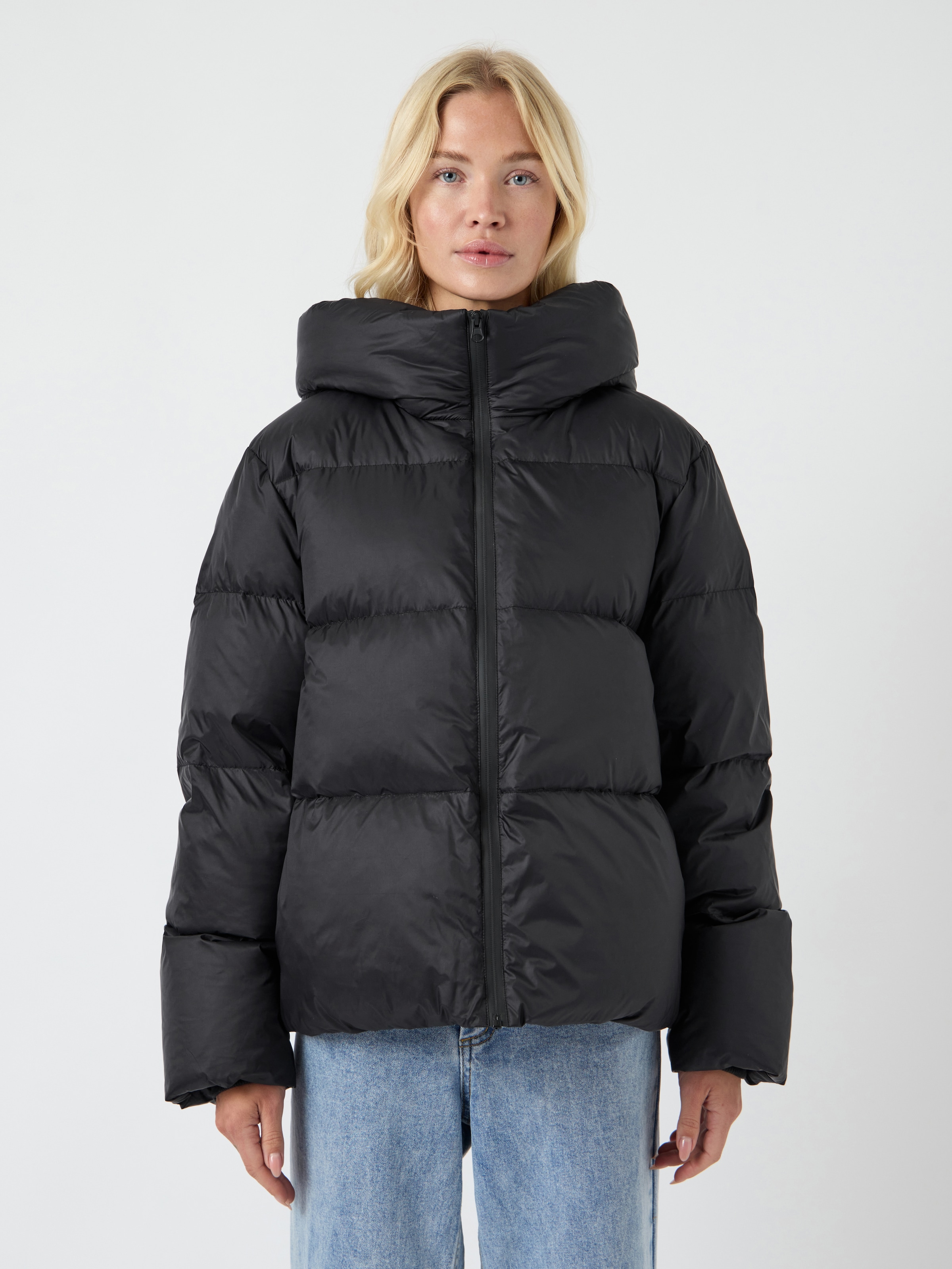 Y.A.S Steppjacke "YASPOPPEL DOWN BLEND JACKET S. NOOS" mit Kapuze günstig online kaufen