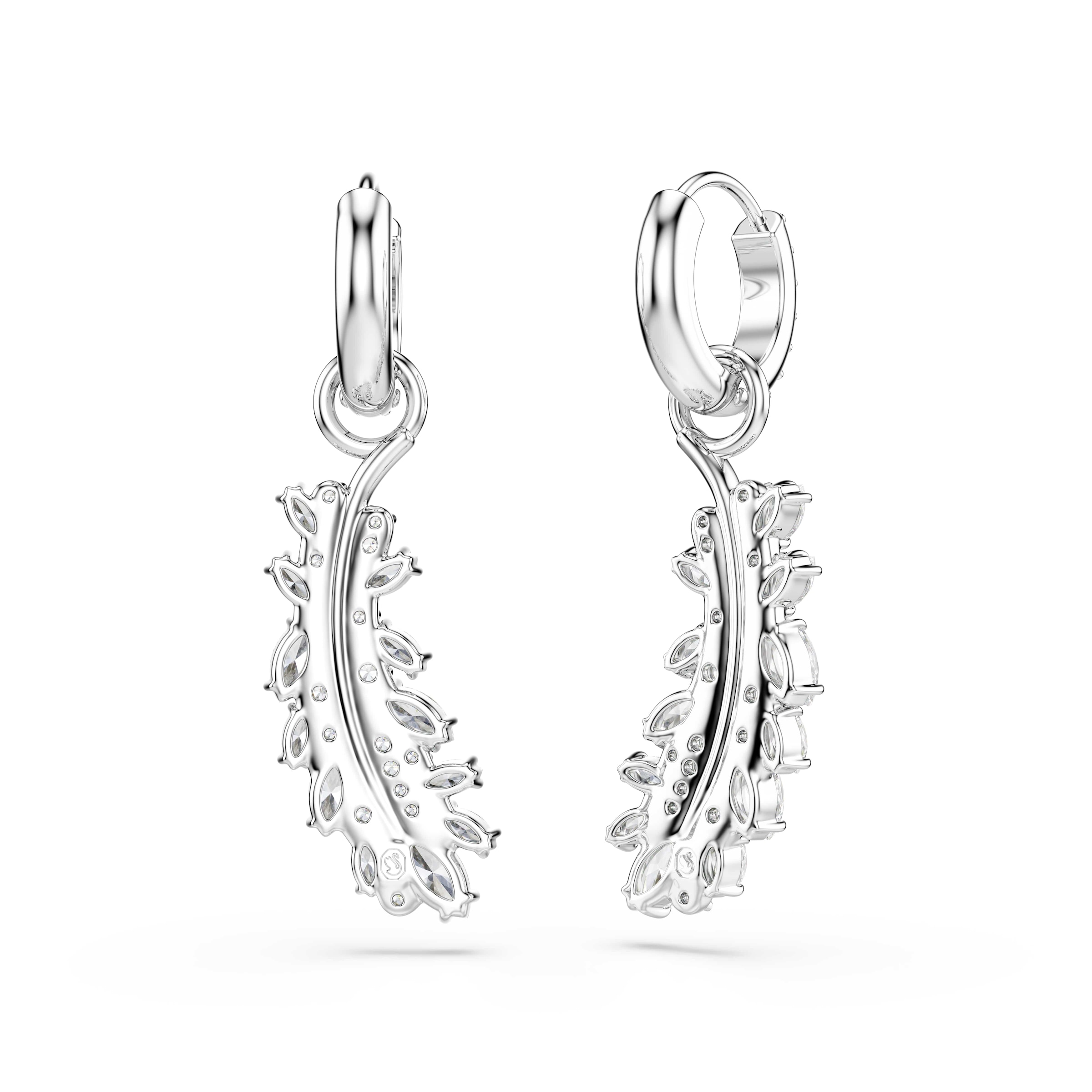 Swarovski Paar Creolen »Schmuck Geschenk VIENNA Ohrringe« mit Swarovski® Kristall - Einhänger abnehmbar