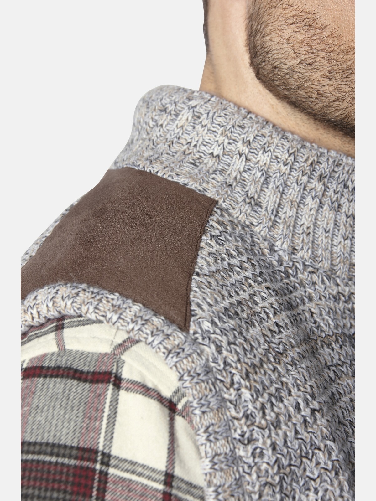 Babista Strickweste »Strickweste MAIALESSI«, (1 tlg.), mit Futter aus Lammfell-Imitat