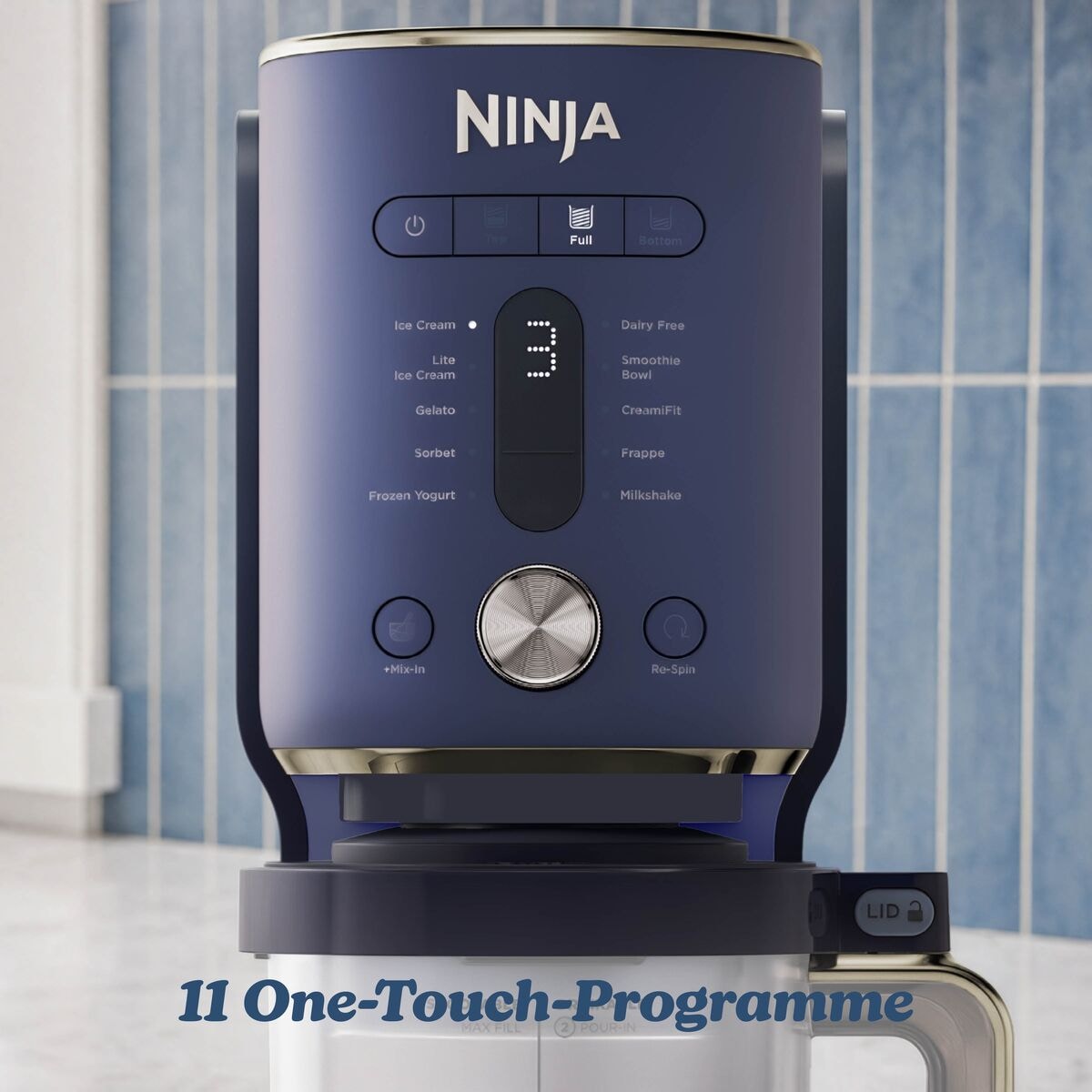 NINJA Eismaschine »Ninja CREAMi XL 11-in-1 Ice Cream Maker  Navy« 1,42 l 800 W