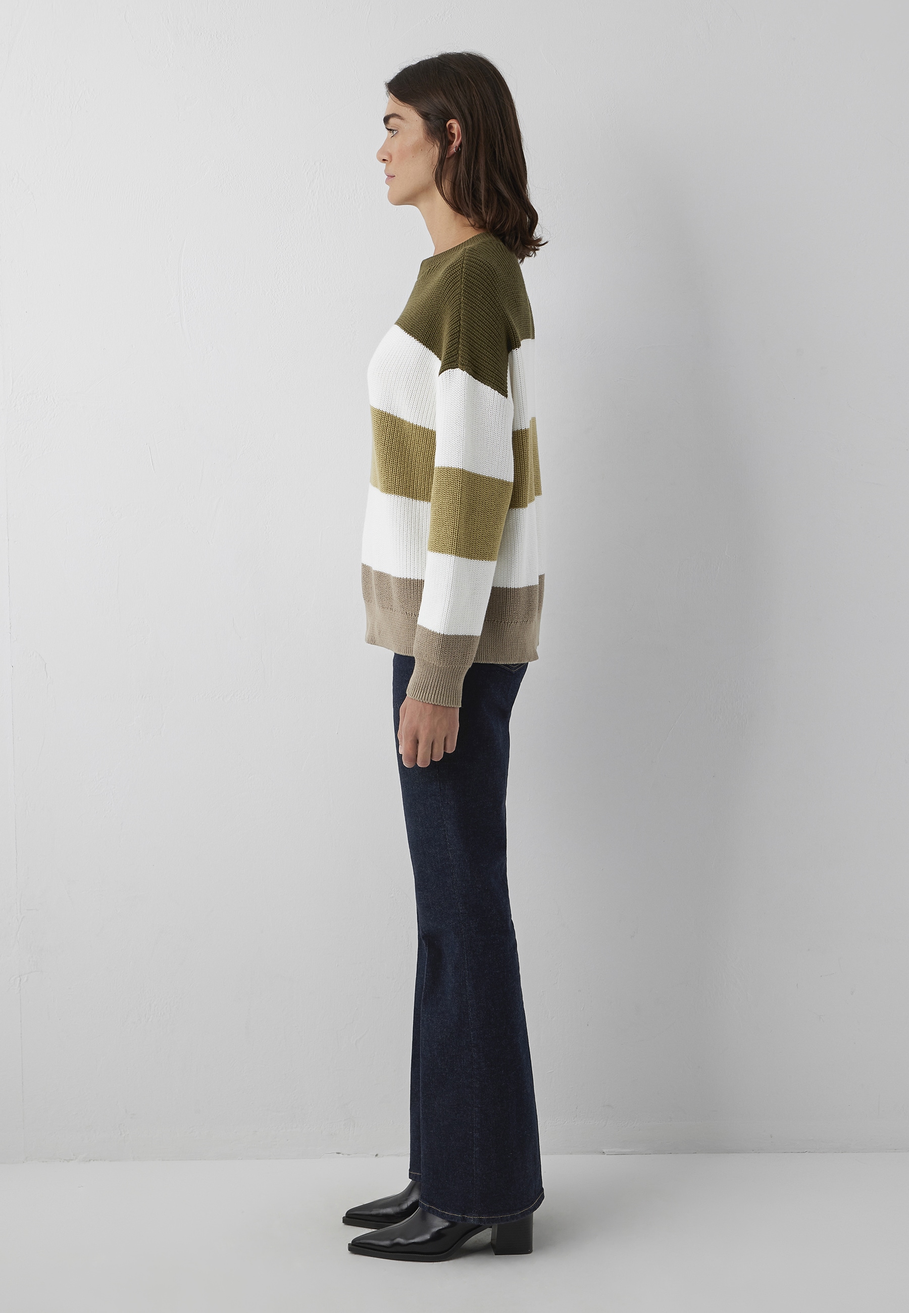 Mavi Strickpullover »STRIPED SWEATER« Pullover Gestreift