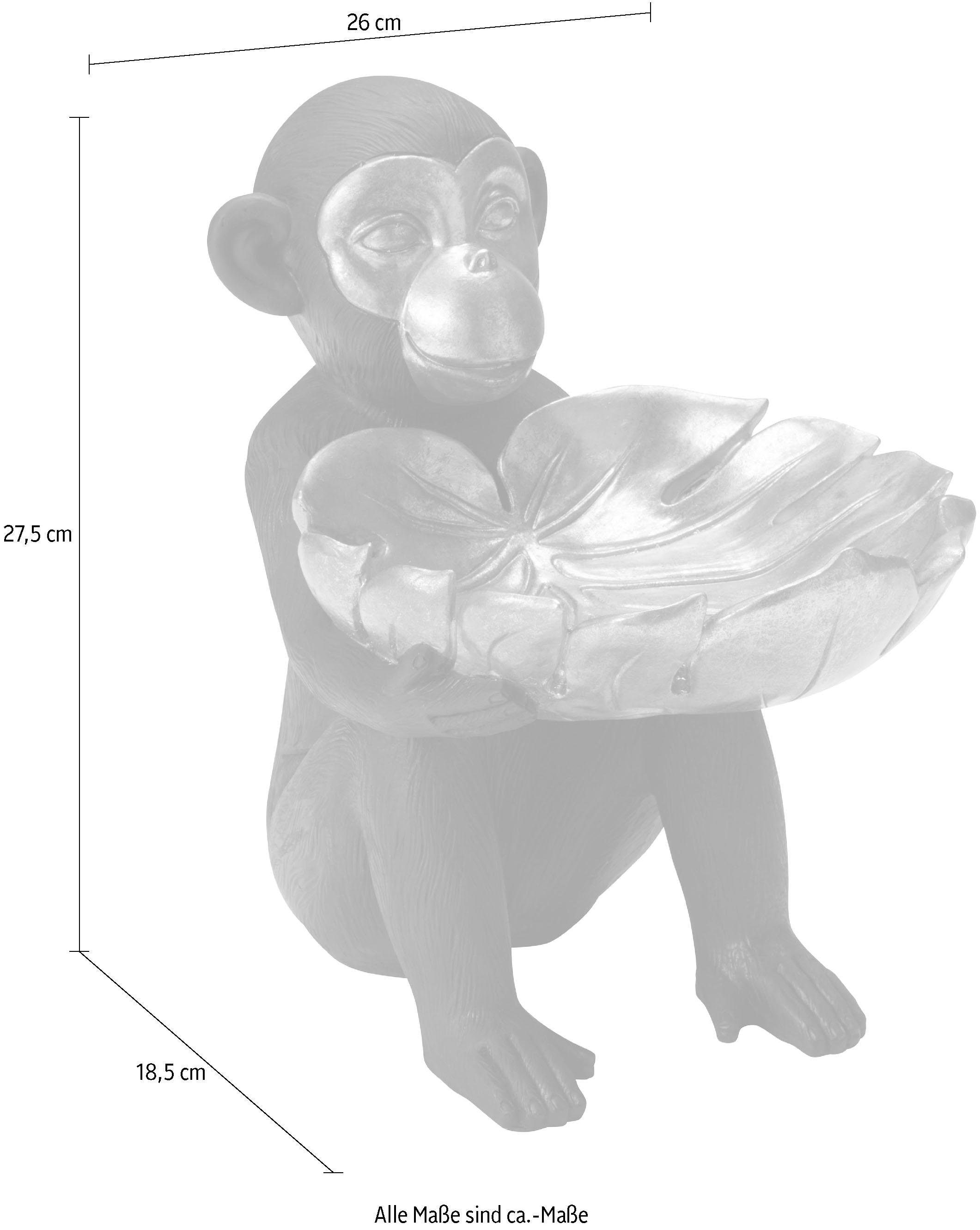 Leonique Dekofigur »Affe mit Schale« kaufen | BAUR | Dekofiguren