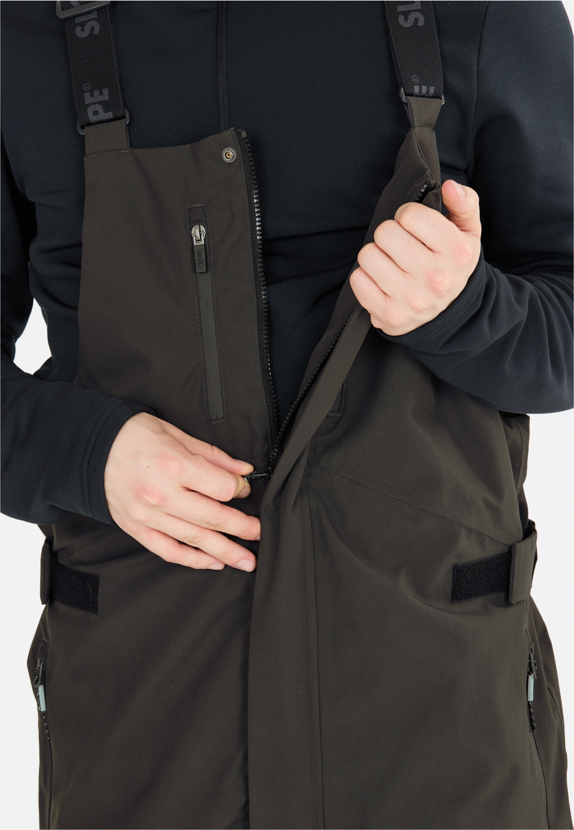 SLOPE Skihose »Kenwood«, im ausgeklügelten Latzhosen-Design