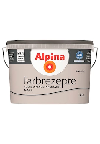 Alpina Wand- ir Deckenfarbe »Farbrezepte Nebe...