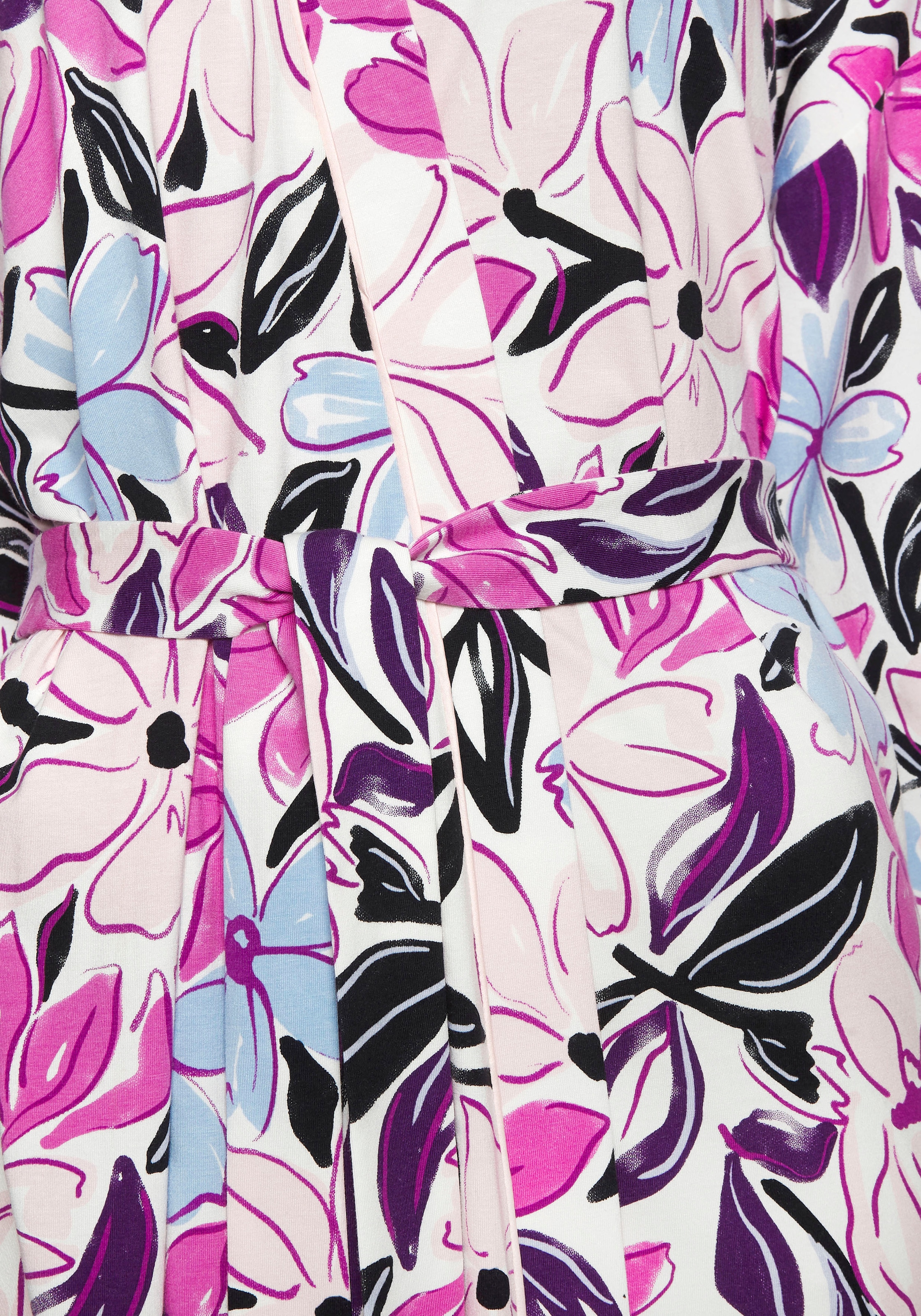 LASCANA Kimono, mit schönem Alloverdruck