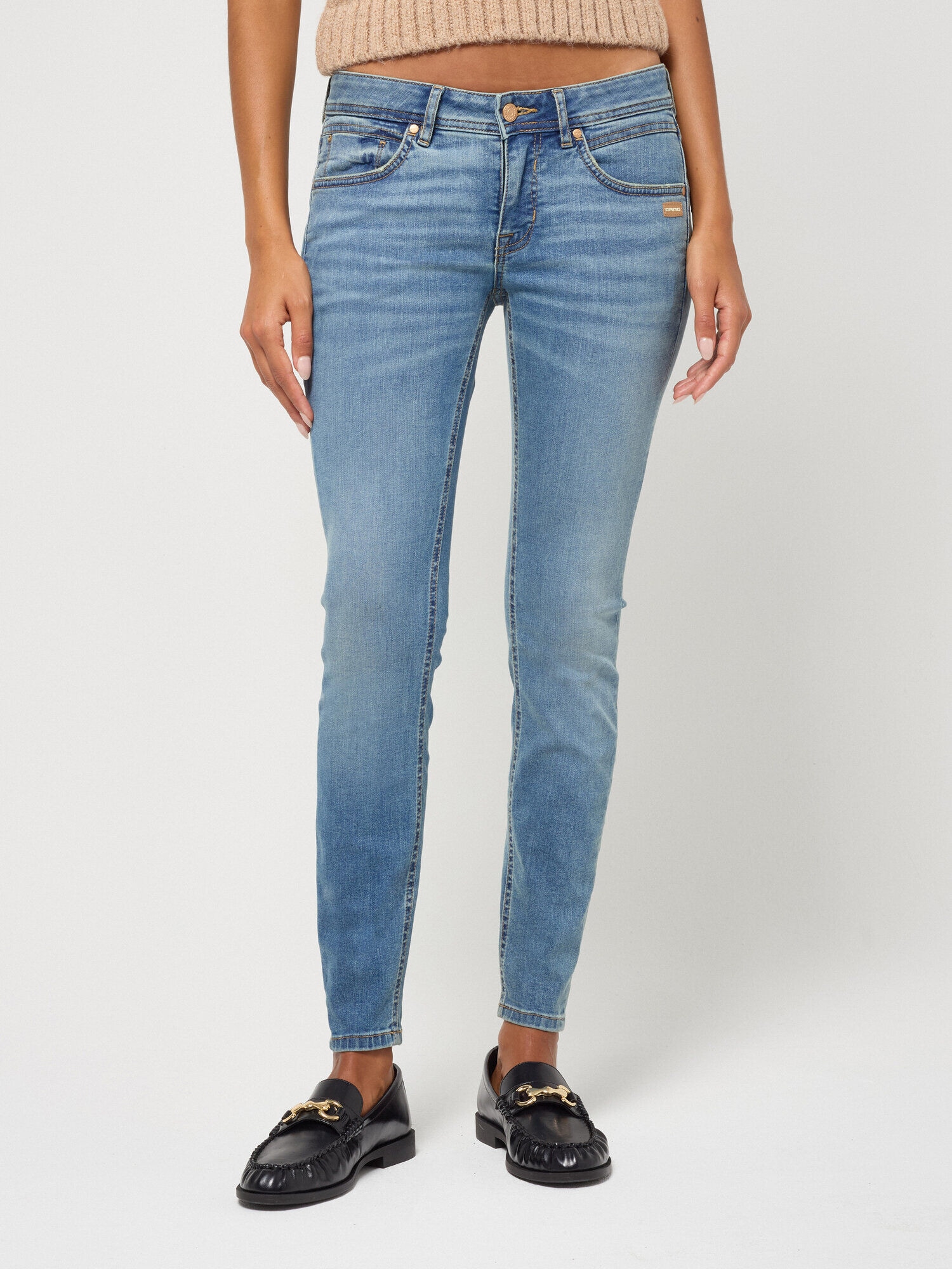 GANG 5-Pocket-Jeans "94FAITH CROPPED" im 5-Pocket-Style