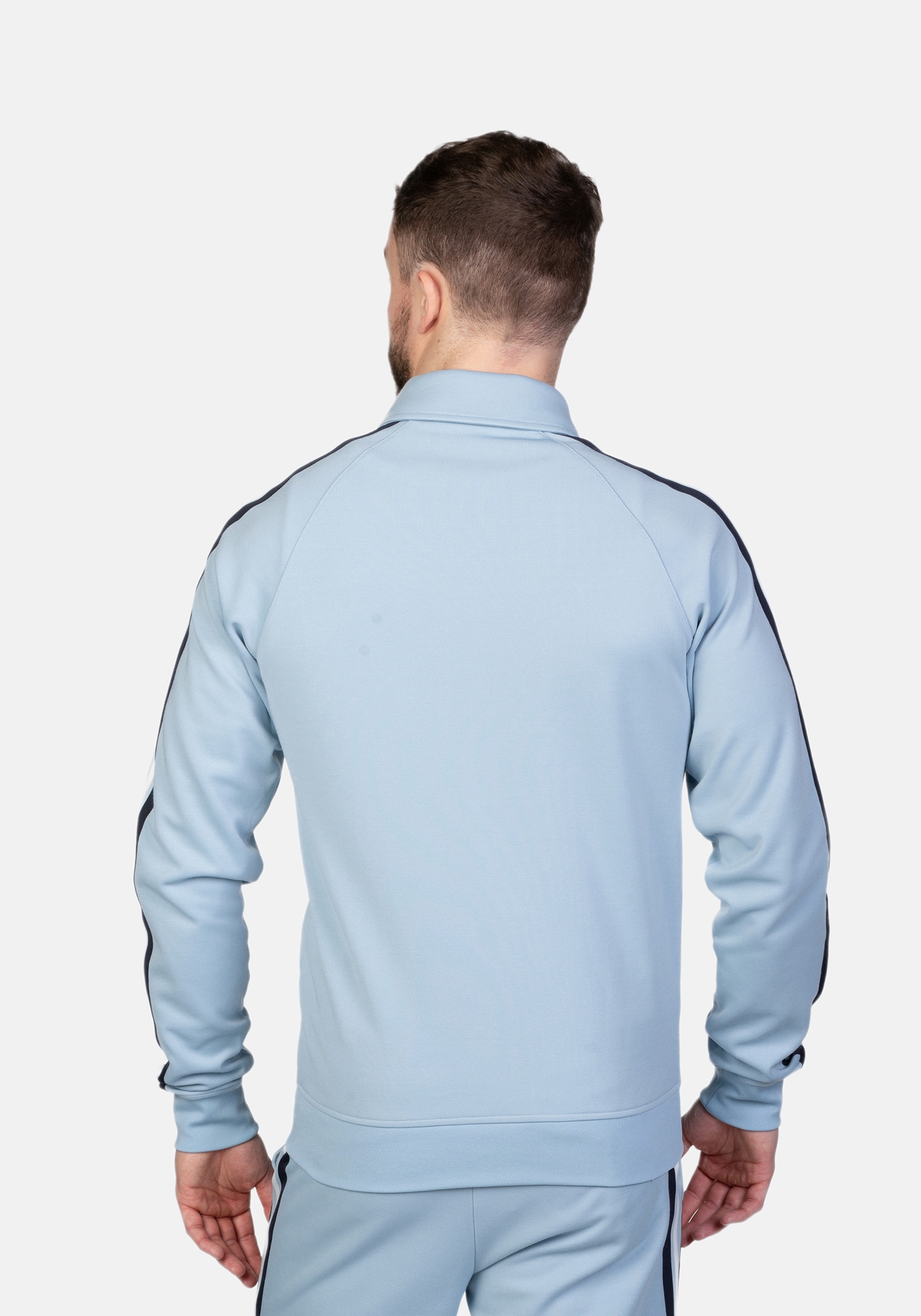Sergio Tacchini Trainingsjacke »RENSHAW TAPE TRACK TOP Herren«, ohne Kapuze, Trainingsjacke Herren, leichte Jacke, Retro, Sportjacke, Outdoor, Sale