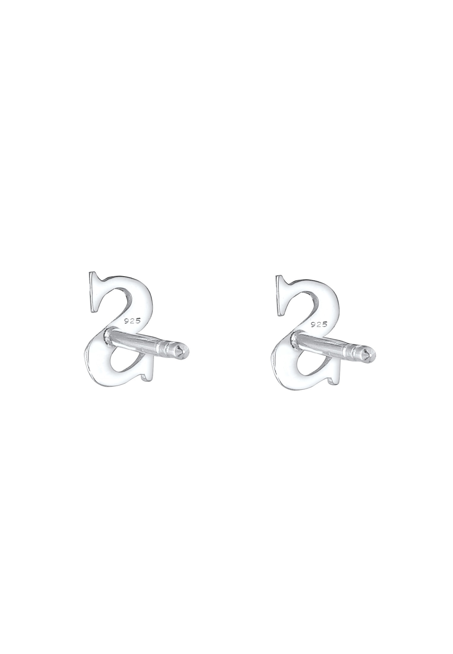Elli Paar Ohrstecker »Ohrstecker Buchstabe S Initiale925 Sterling Silber«